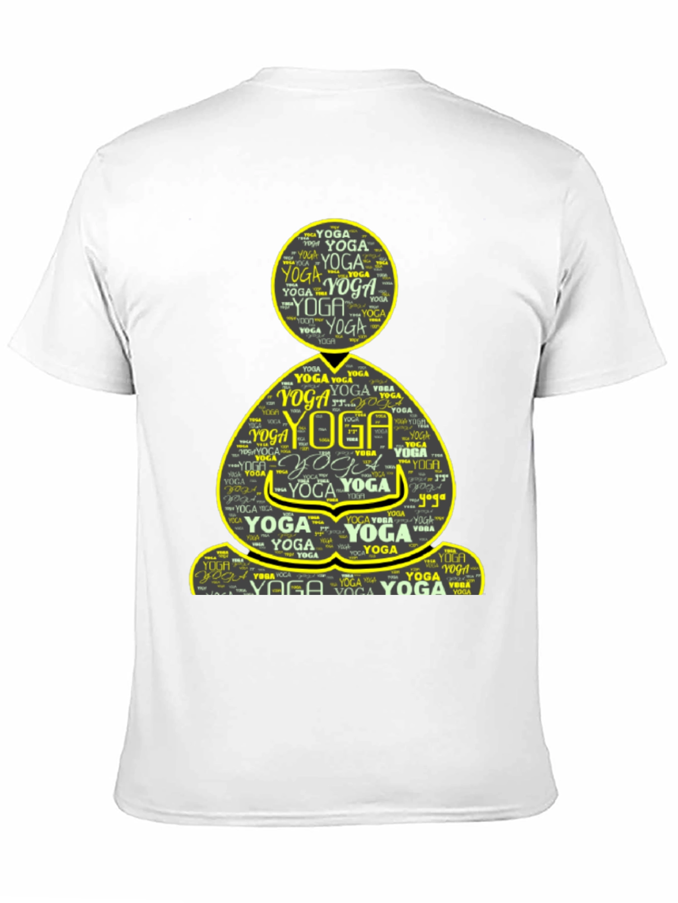 Yoga Word Art T-Shirt