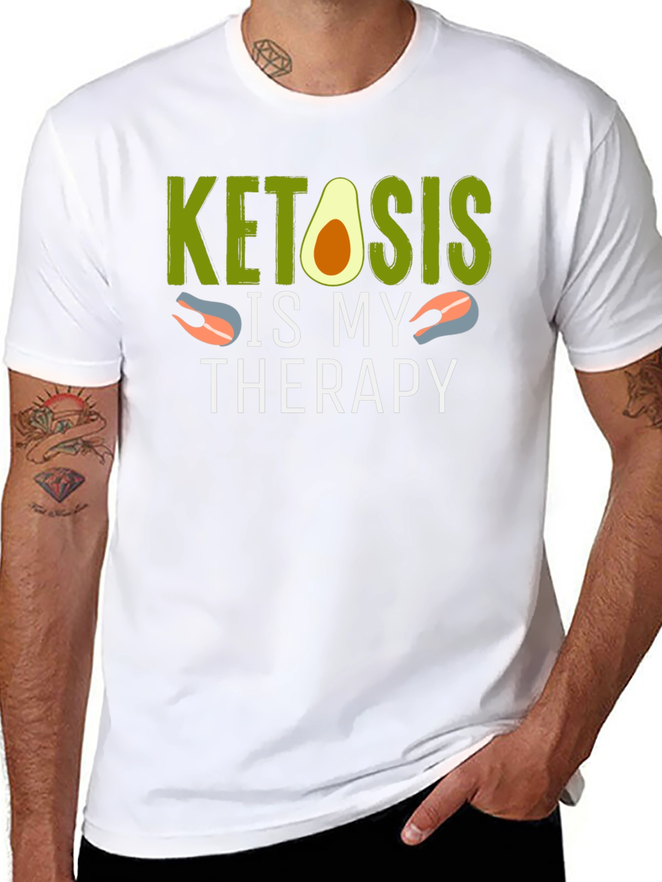 Ketosis is My Therapy Graphic Tee