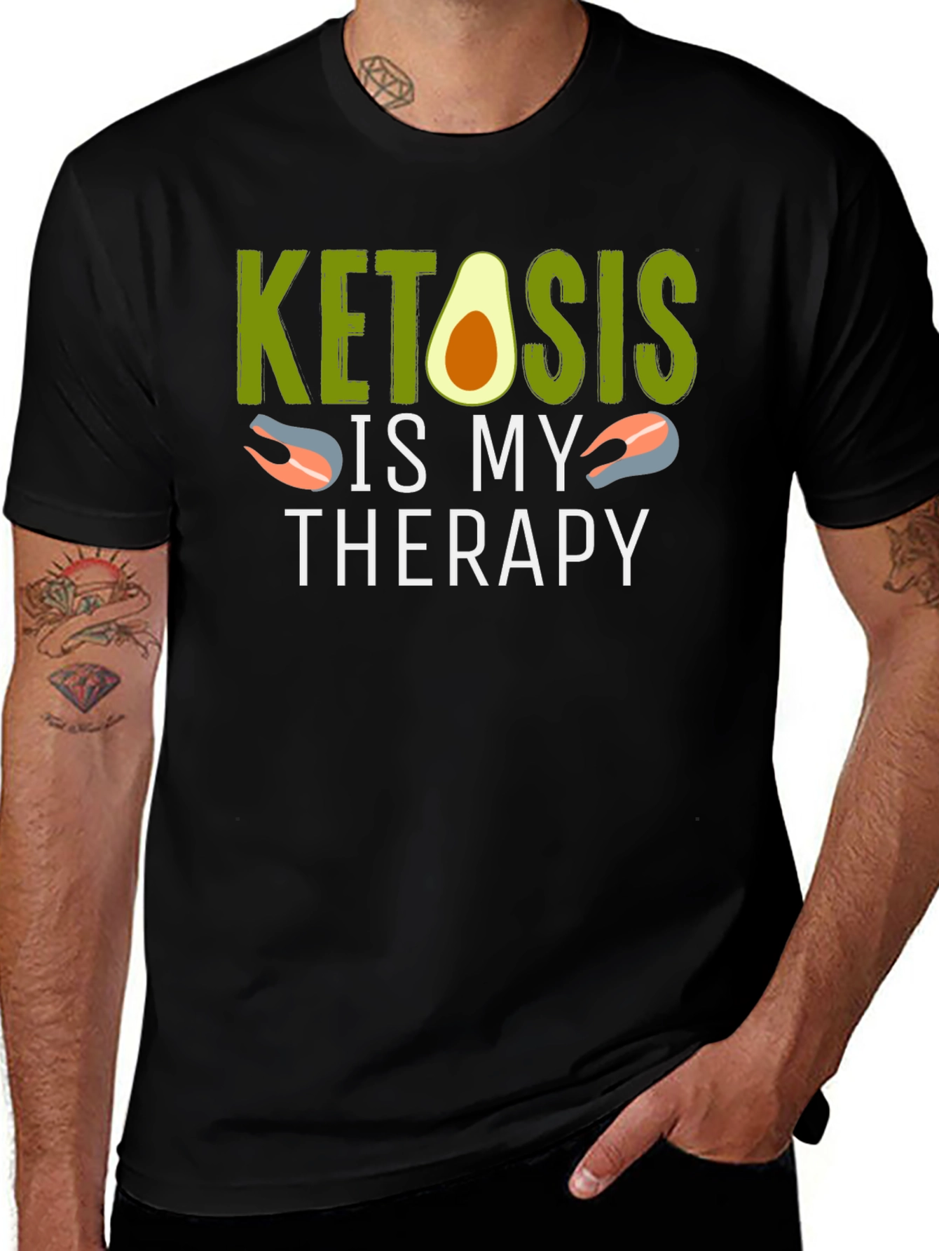 Ketosis is My Therapy Graphic Tee