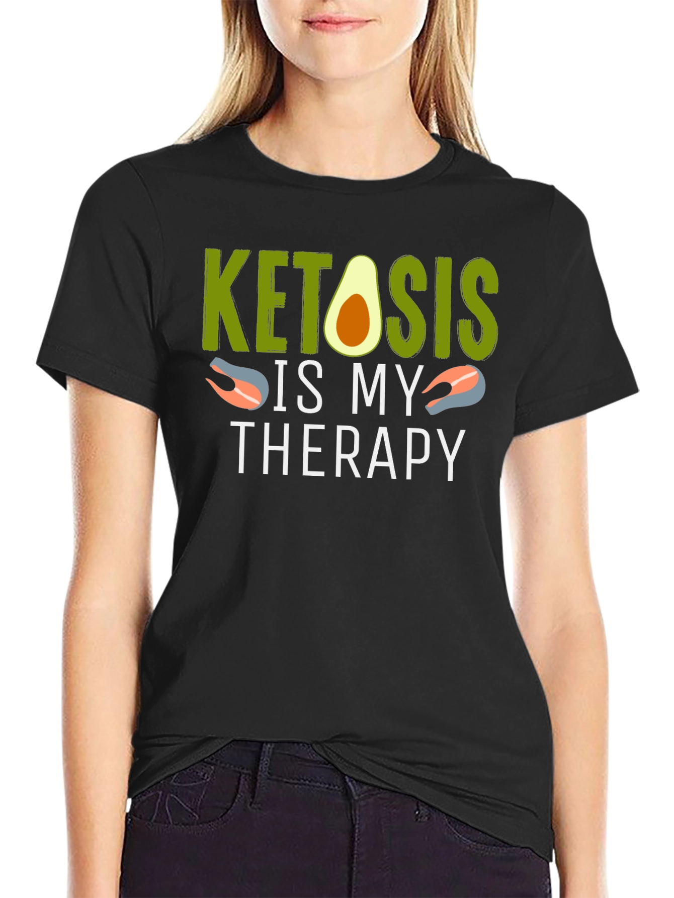 Ketosis is My Therapy Graphic Tee