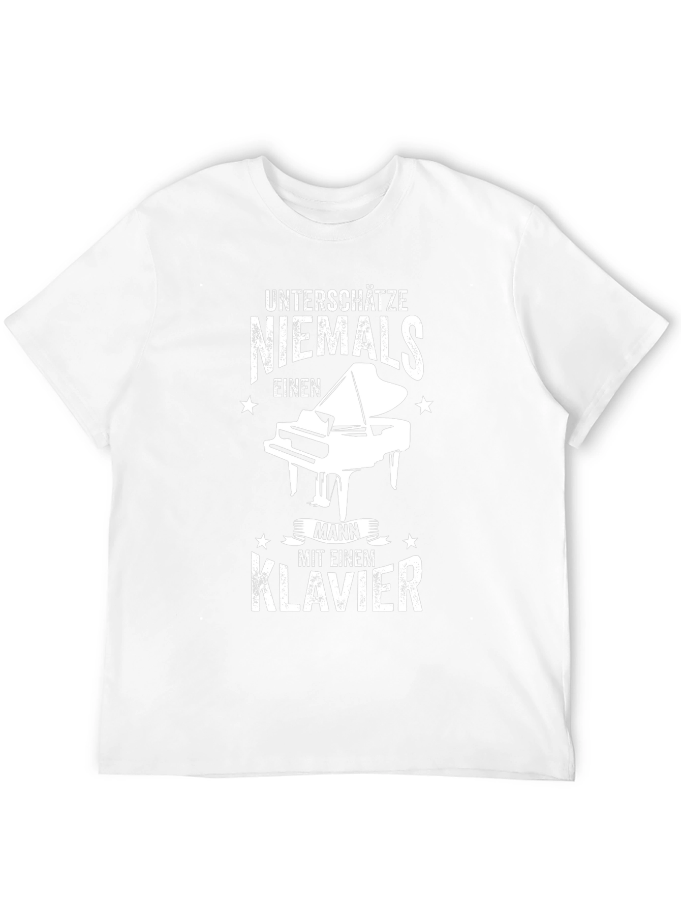 Unterschätze Niemals Klavier T-Shirt