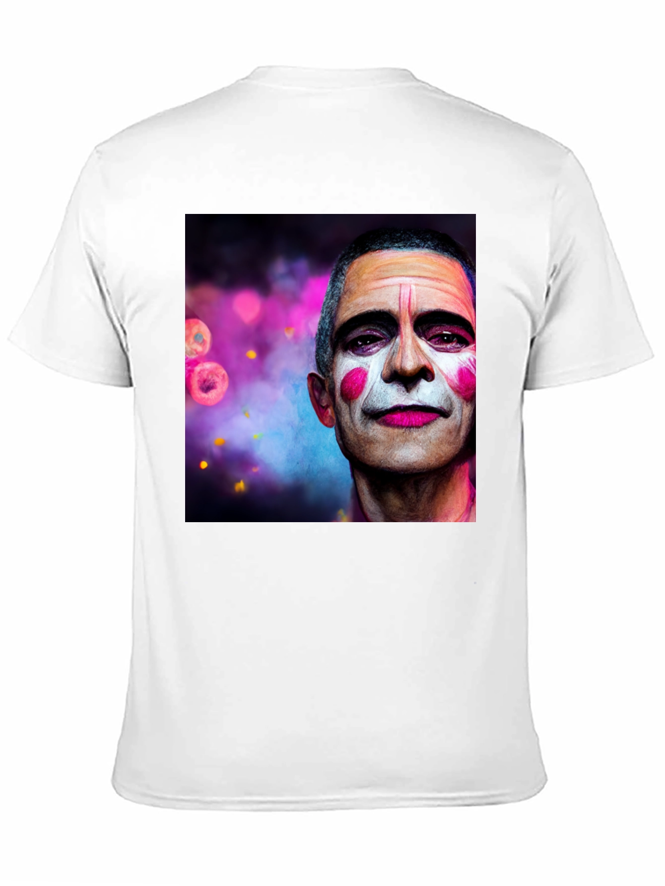 Clown Face Graphic Black T-Shirt