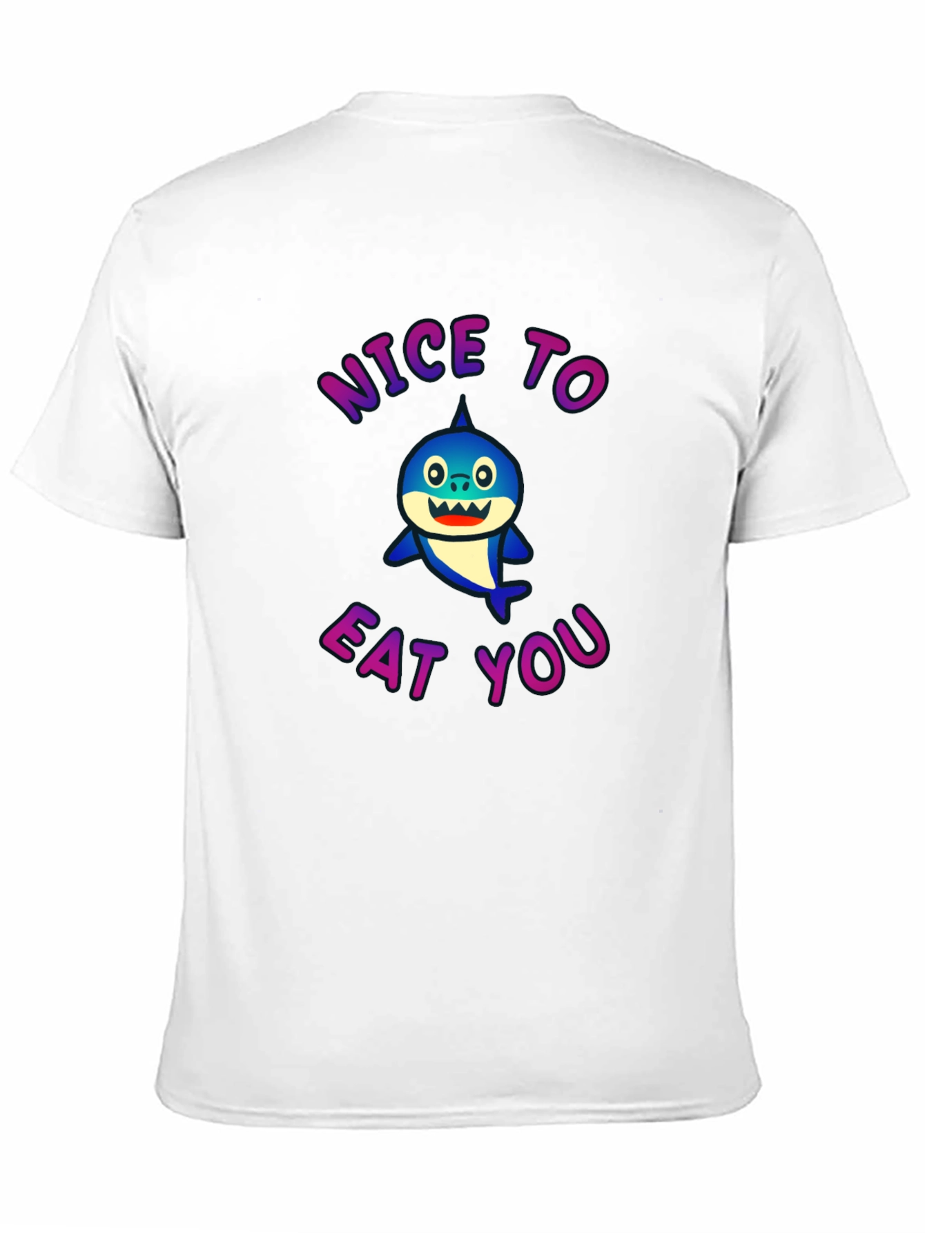 Nice To Eat You Shark Graphic Tee