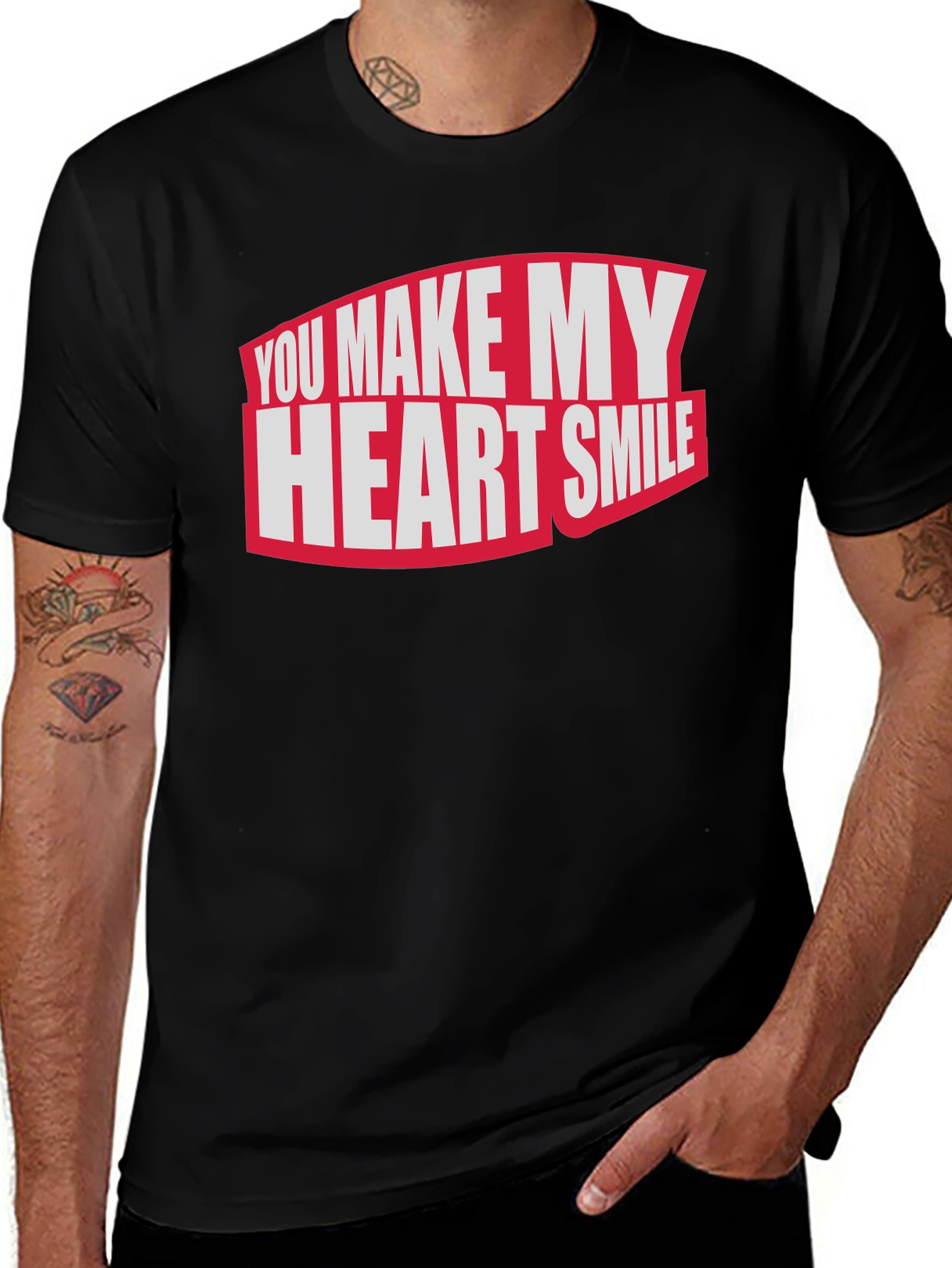 You Make My Heart Smile Graphic Tee