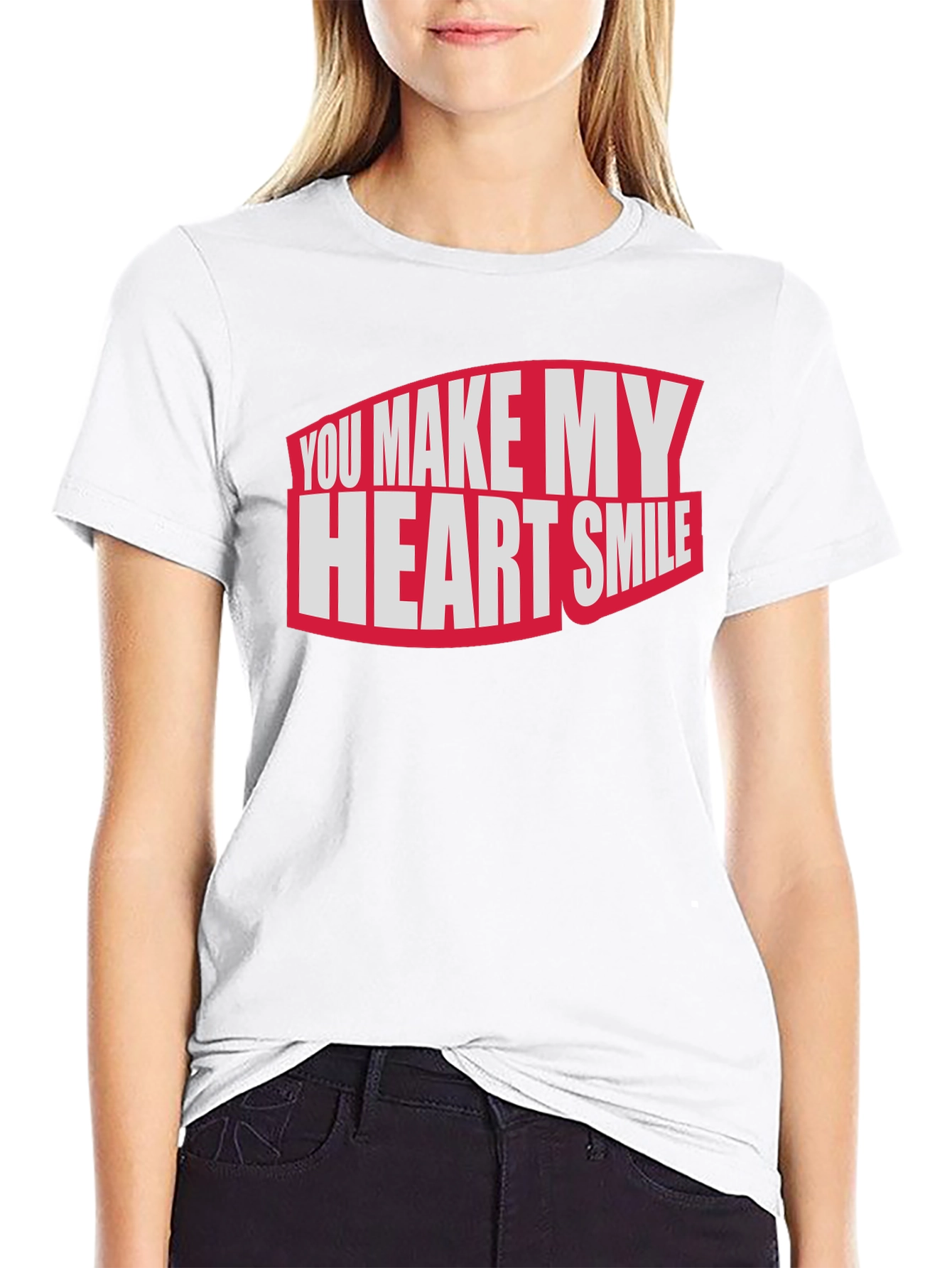 You Make My Heart Smile Graphic Tee