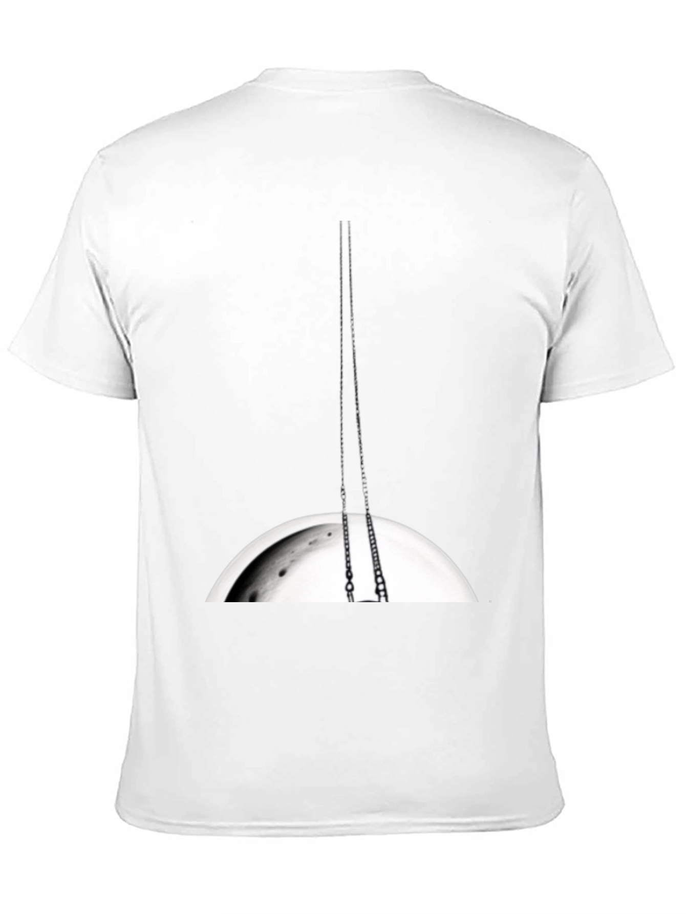 Black Moon Swing Graphic Tee - Casual Comfort