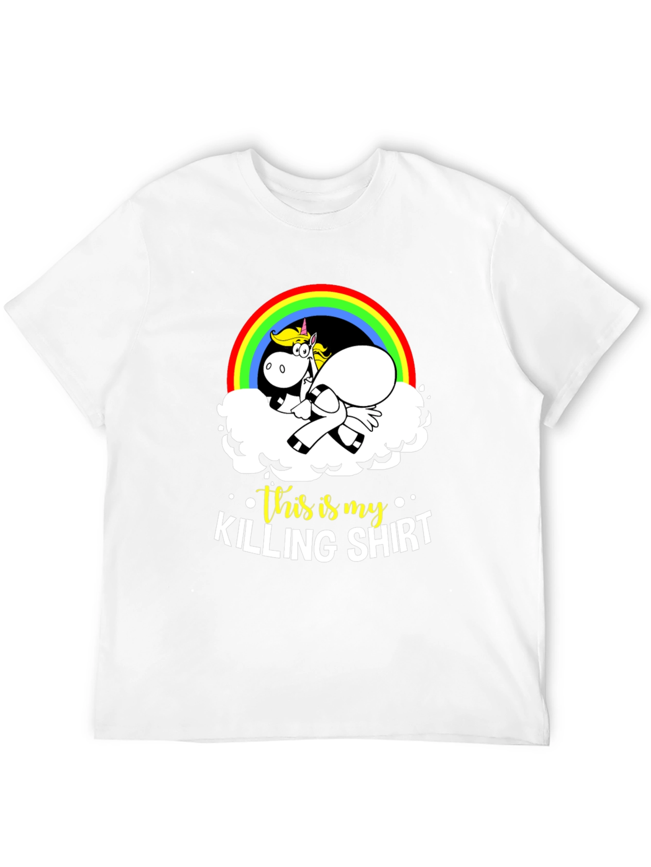 Funny Unicorn Killing Shirt Tee