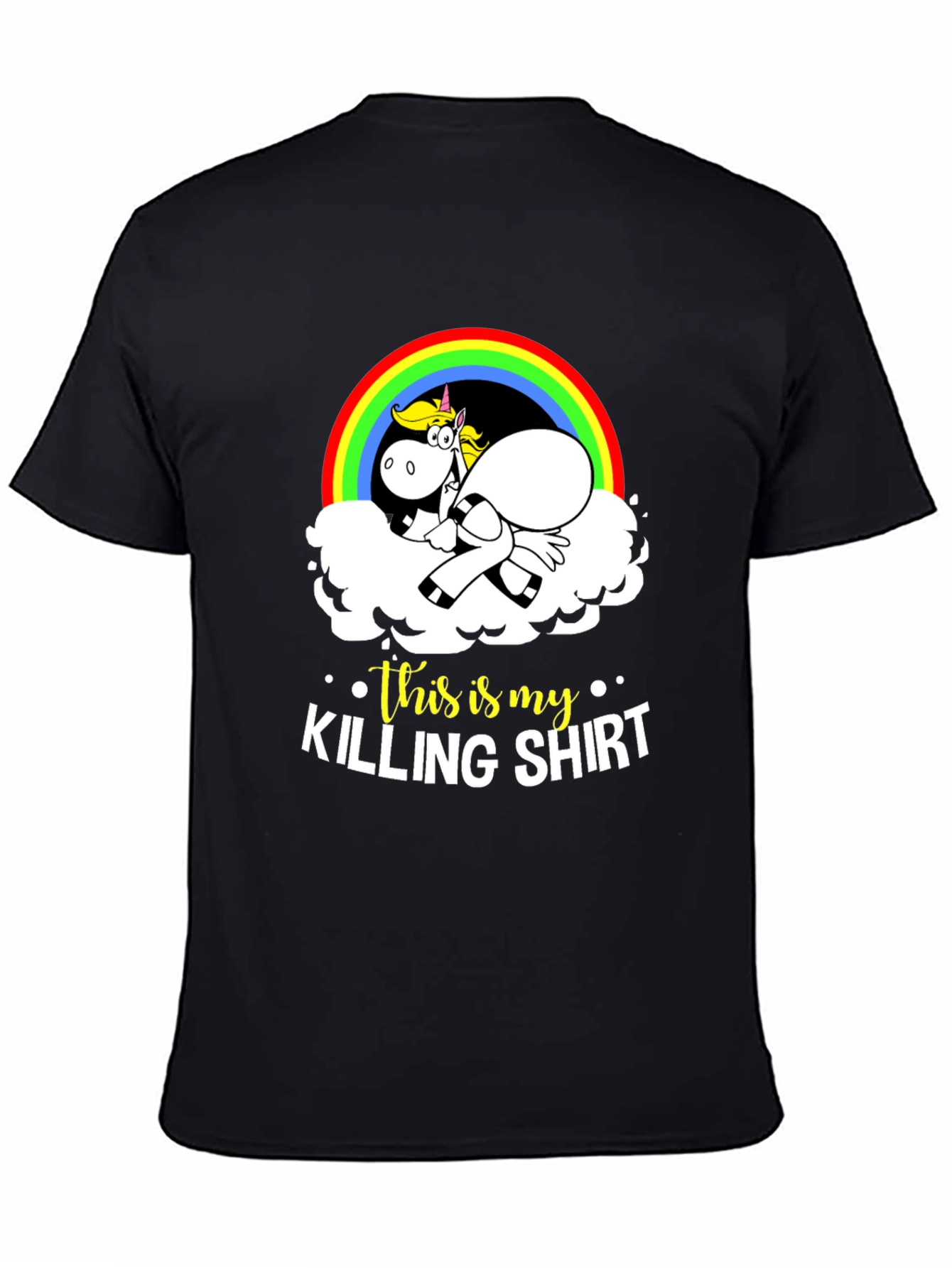 Funny Unicorn Killing Shirt Tee