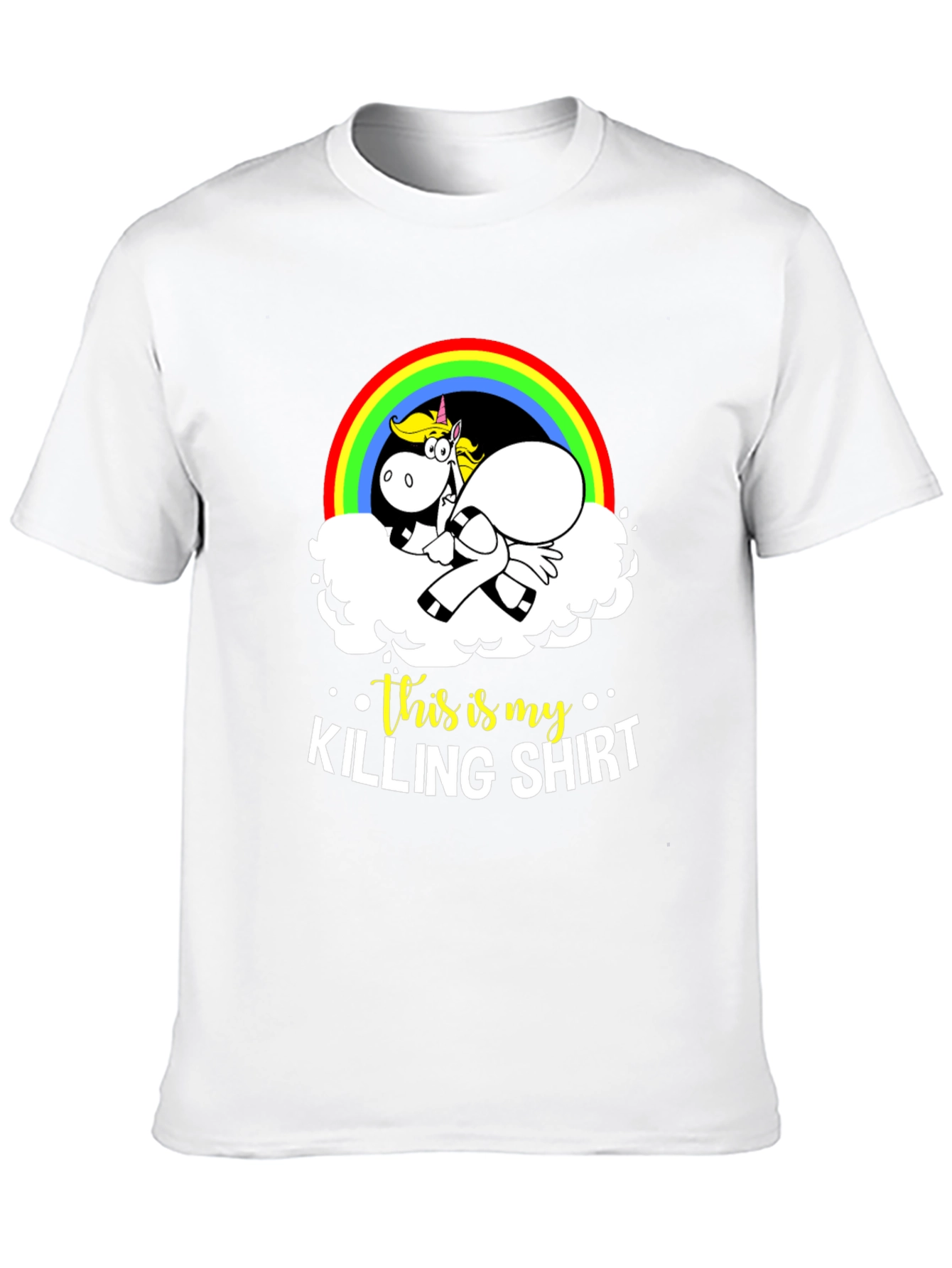 Funny Unicorn Killing Shirt Tee