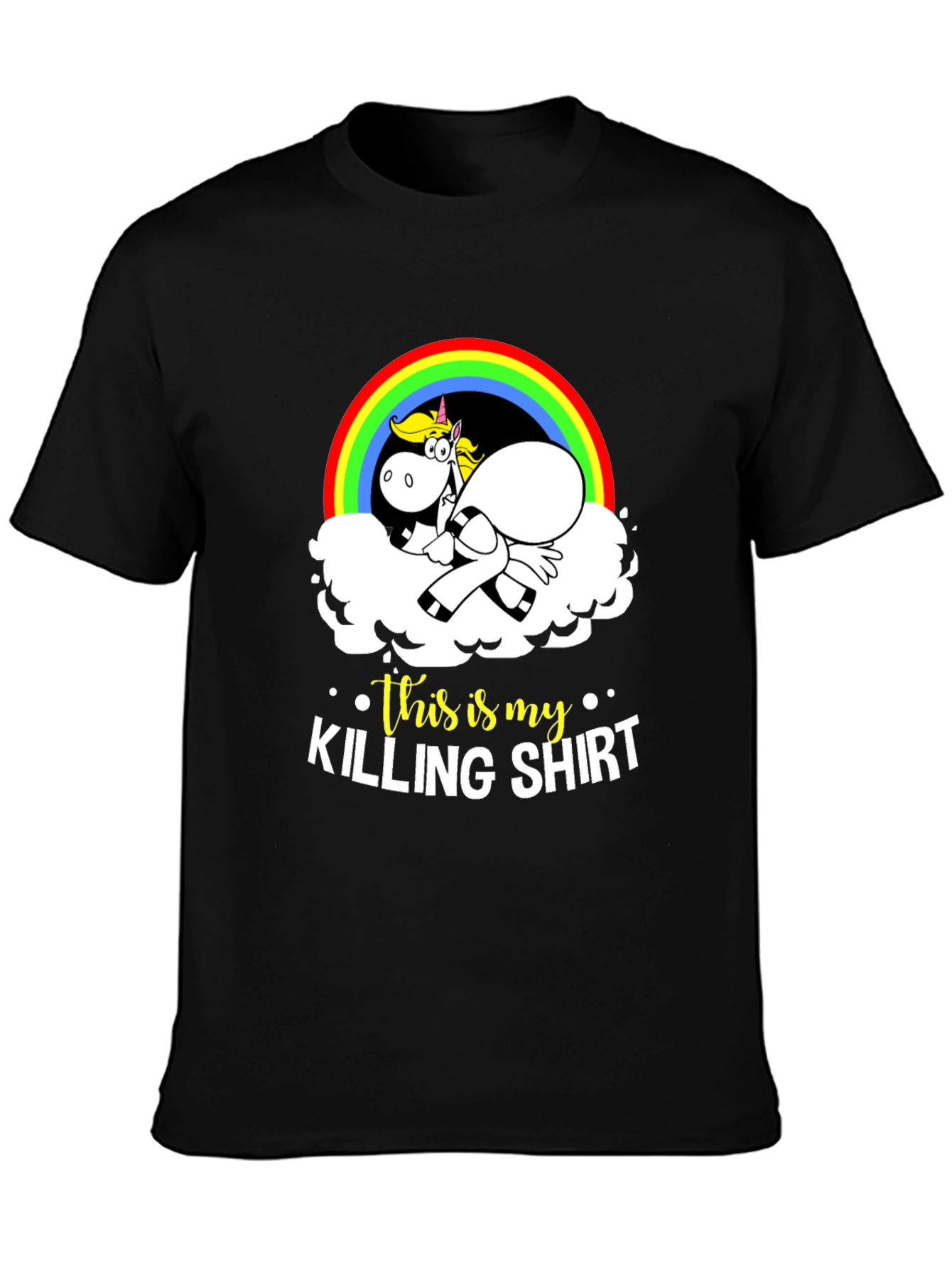 Funny Unicorn Killing Shirt Tee