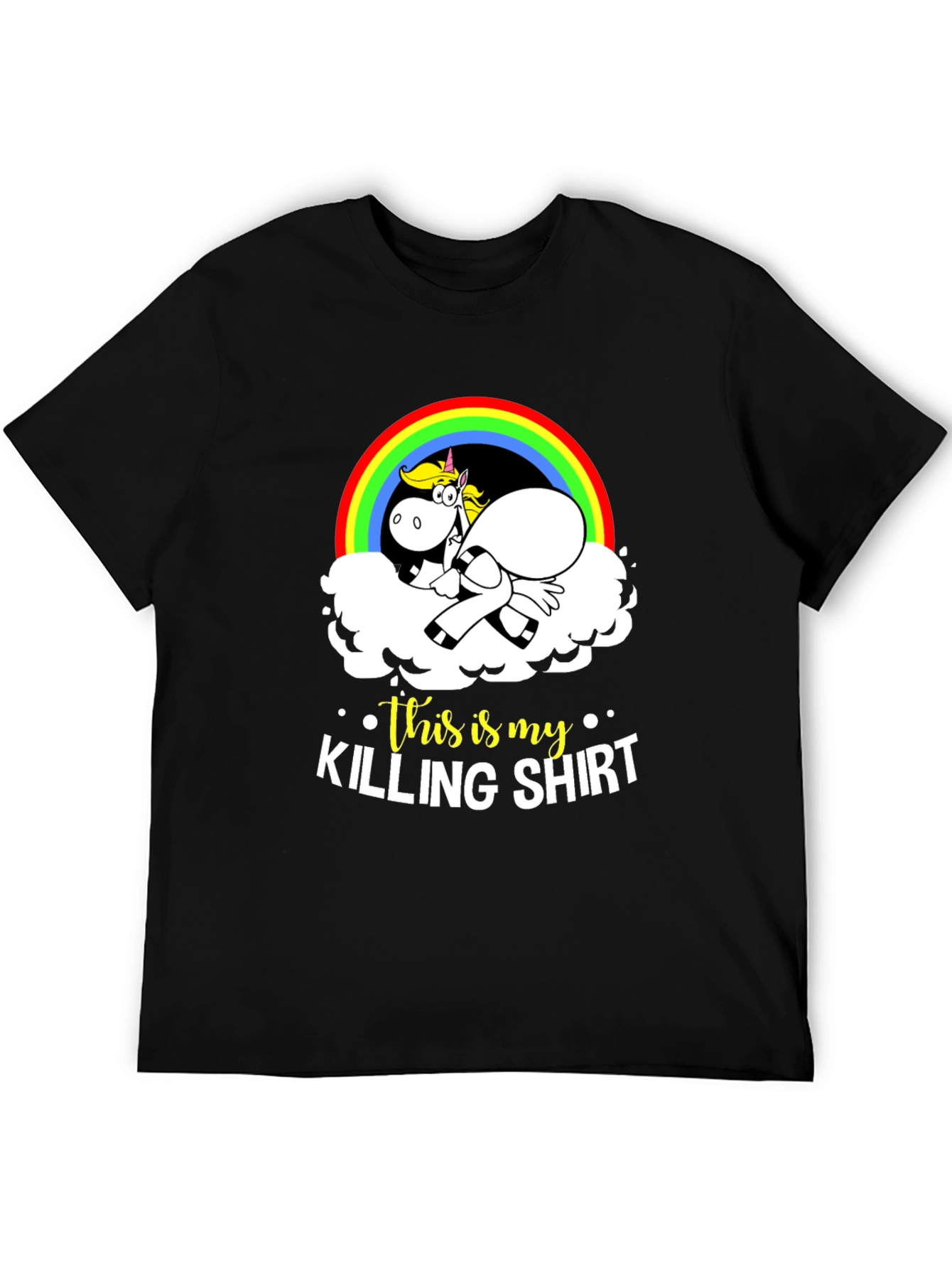 Funny Unicorn Killing Shirt Tee