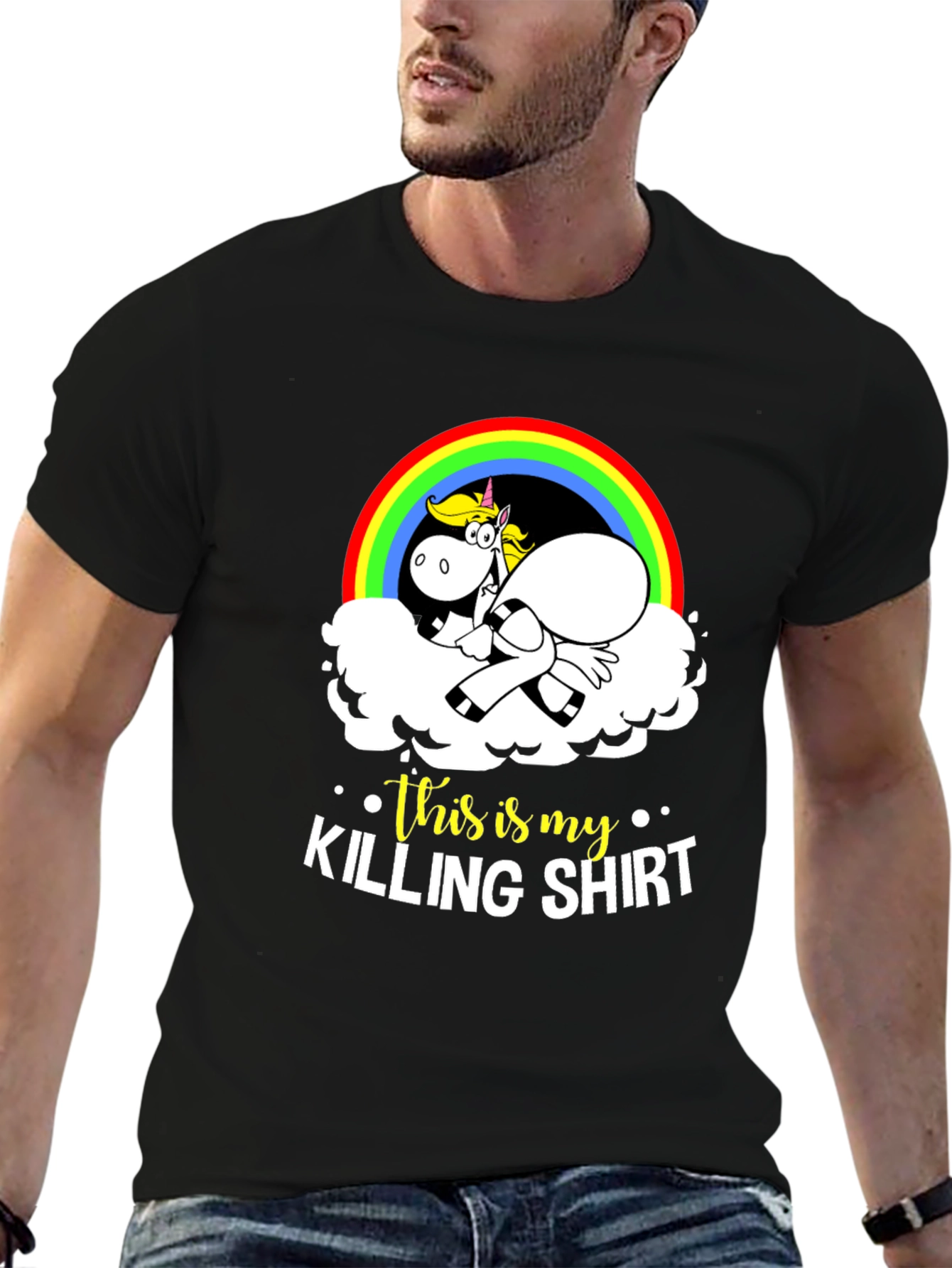 Funny Unicorn Killing Shirt Tee