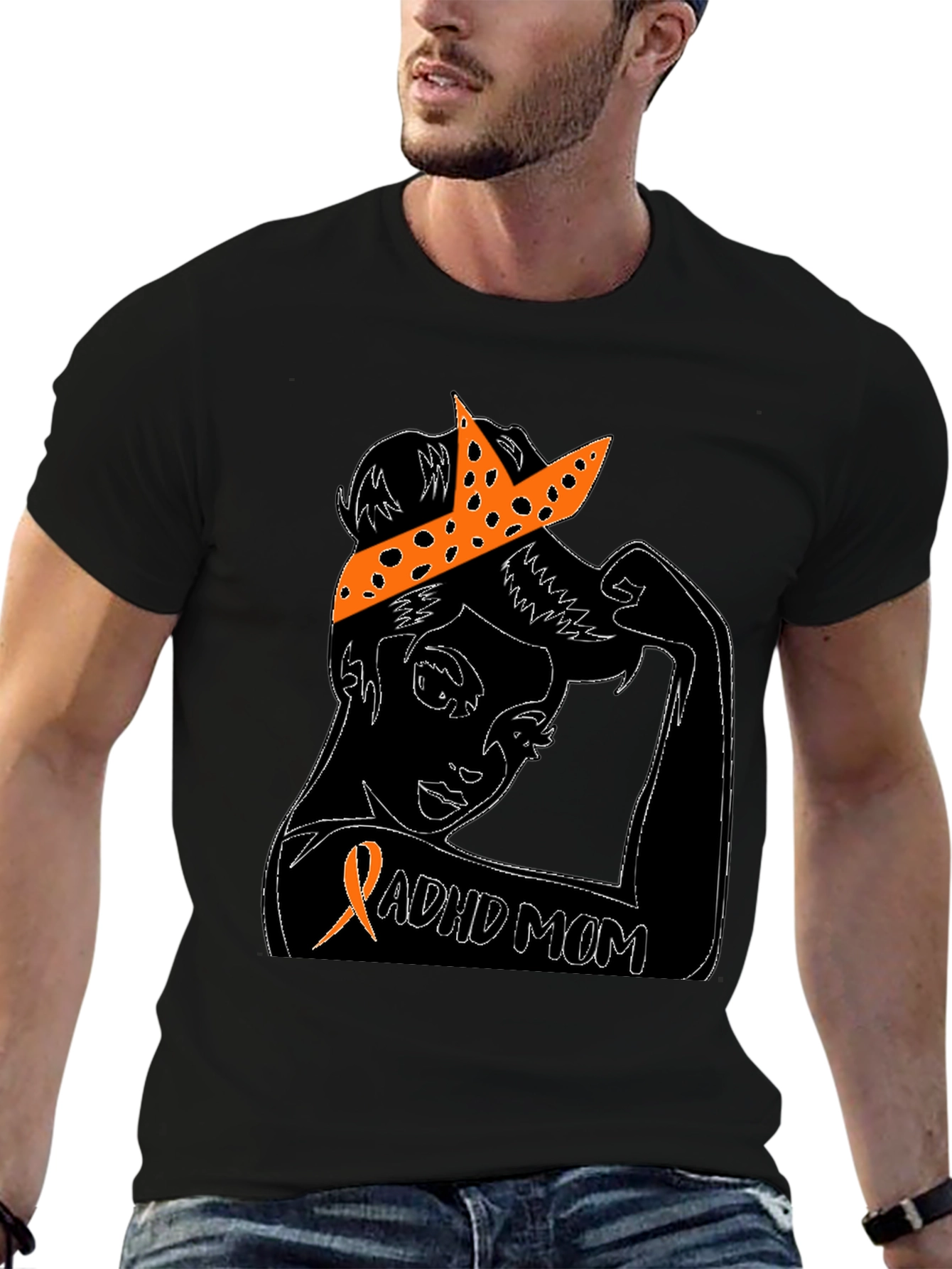 ADHD Mom T-Shirt - Strong Woman Tee
