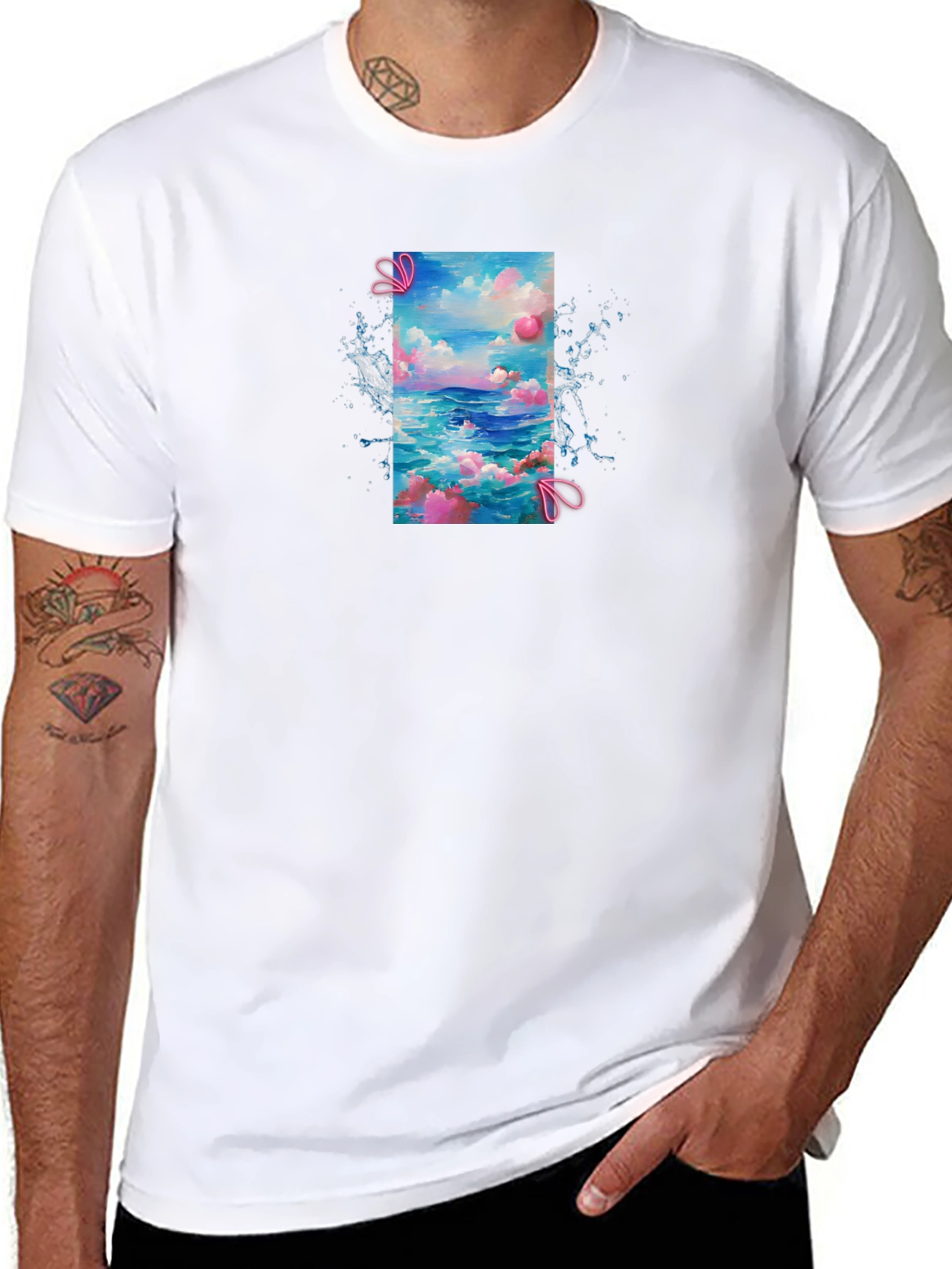 Ocean Dreams T-Shirt - Black