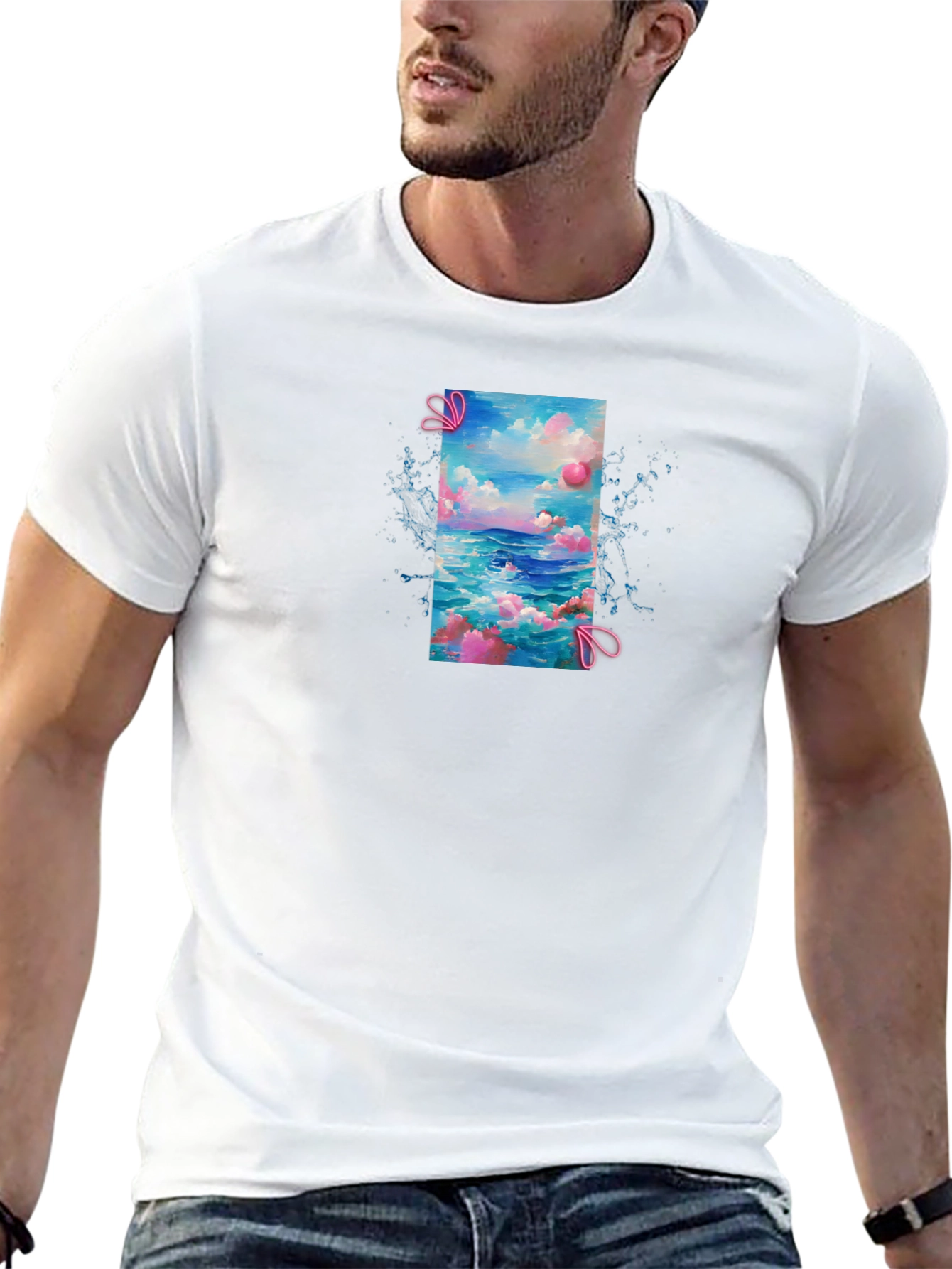Ocean Dreams T-Shirt - Black