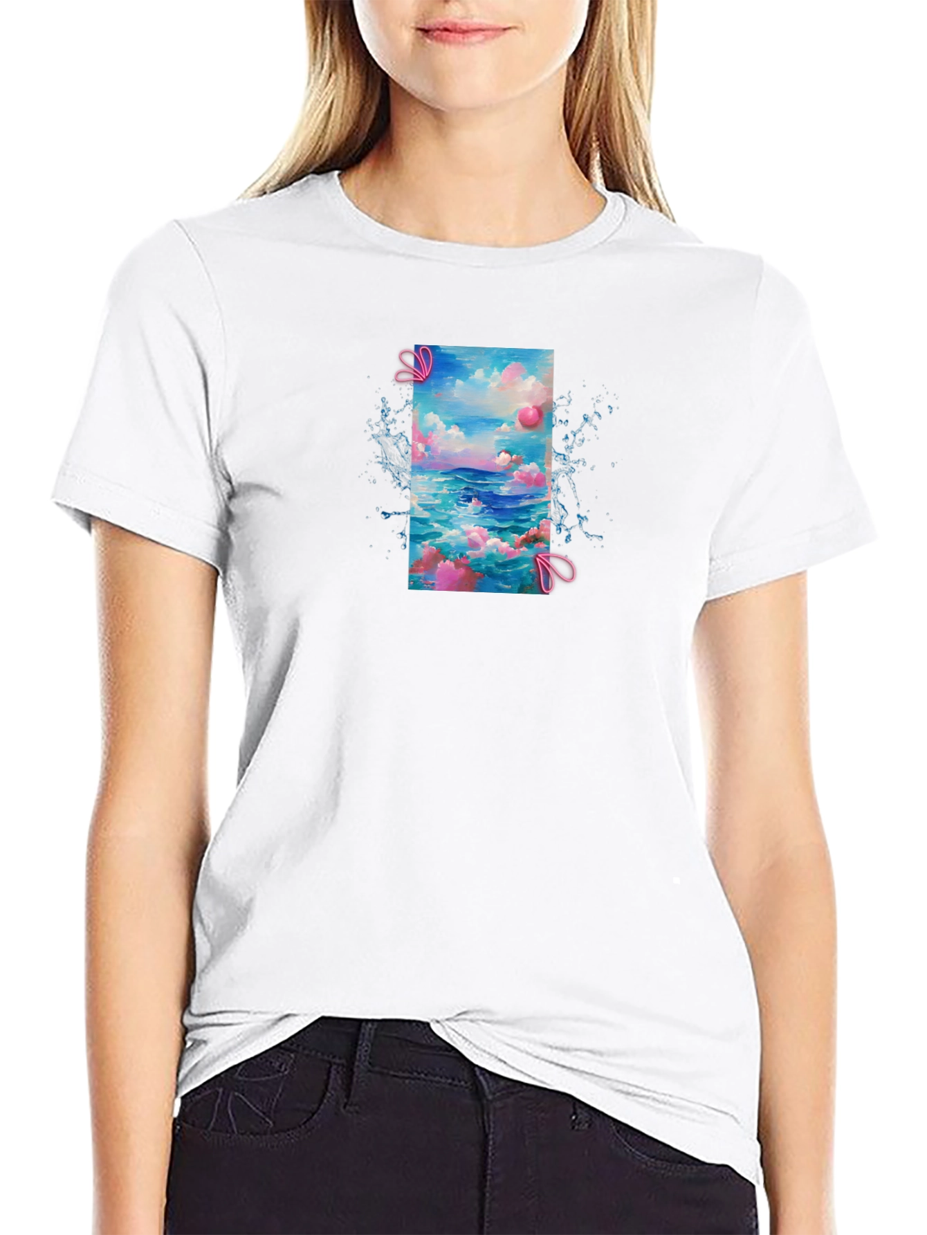 Ocean Dreams T-Shirt - Black