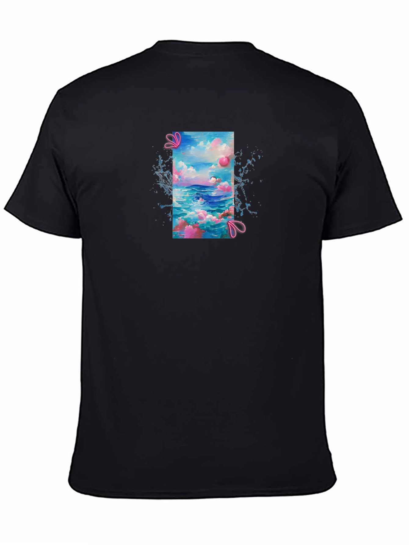 Ocean Dreams T-Shirt - Black