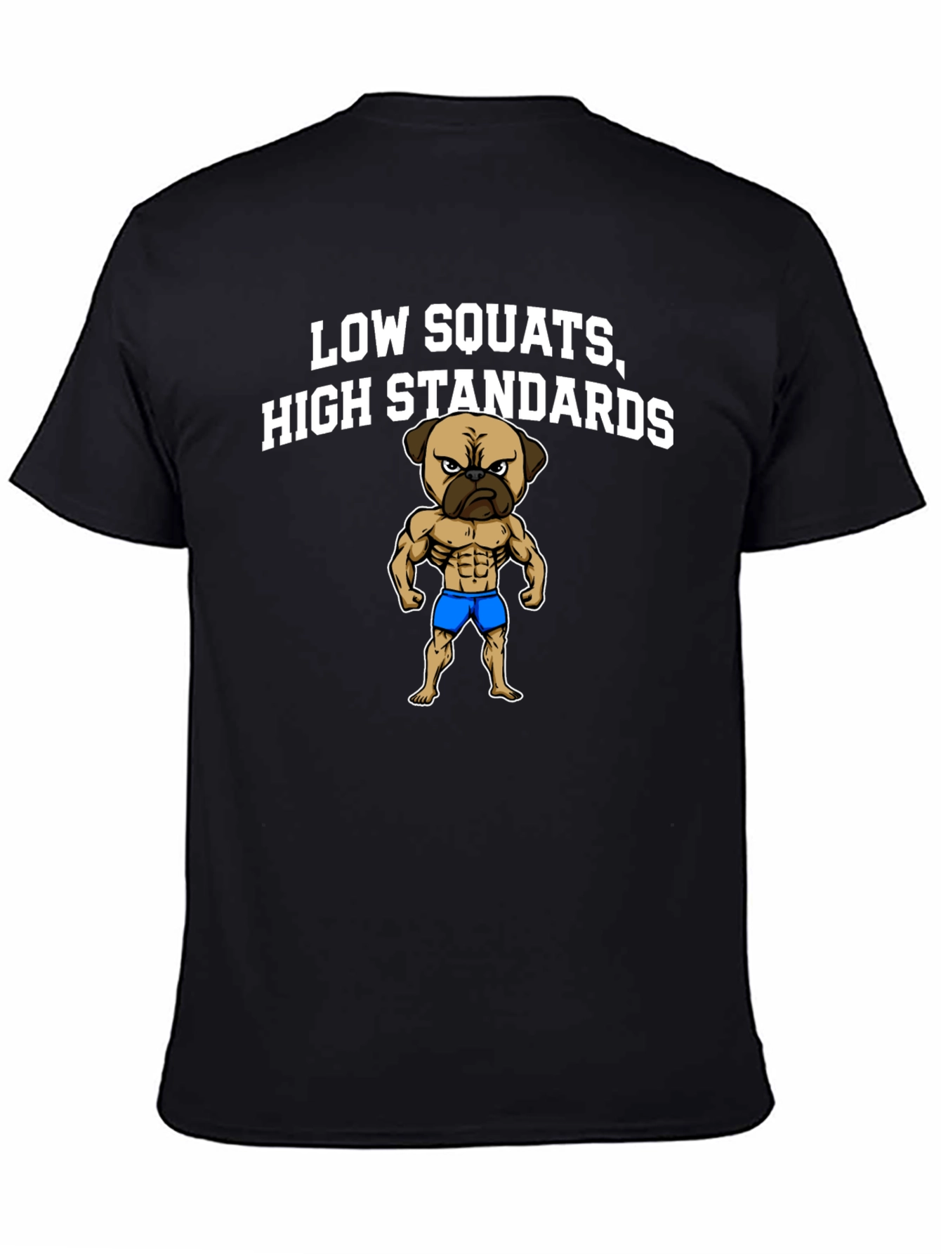 Low Squats High Standards Graphic T-Shirt