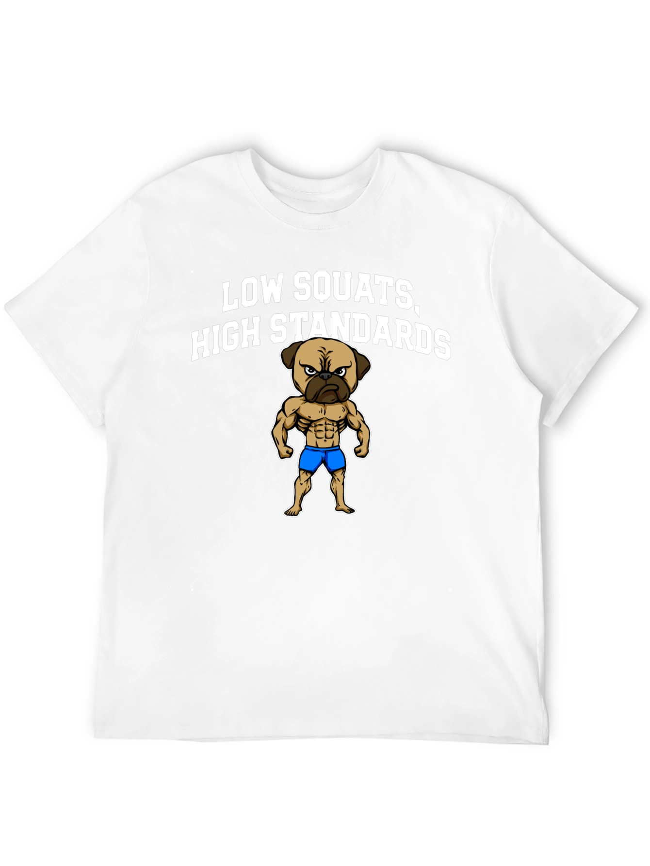 Low Squats High Standards Graphic T-Shirt