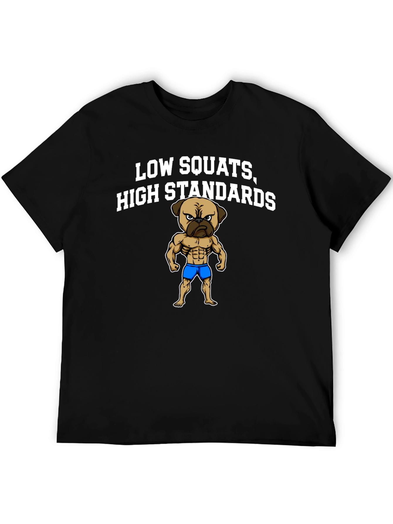 Low Squats High Standards Graphic T-Shirt