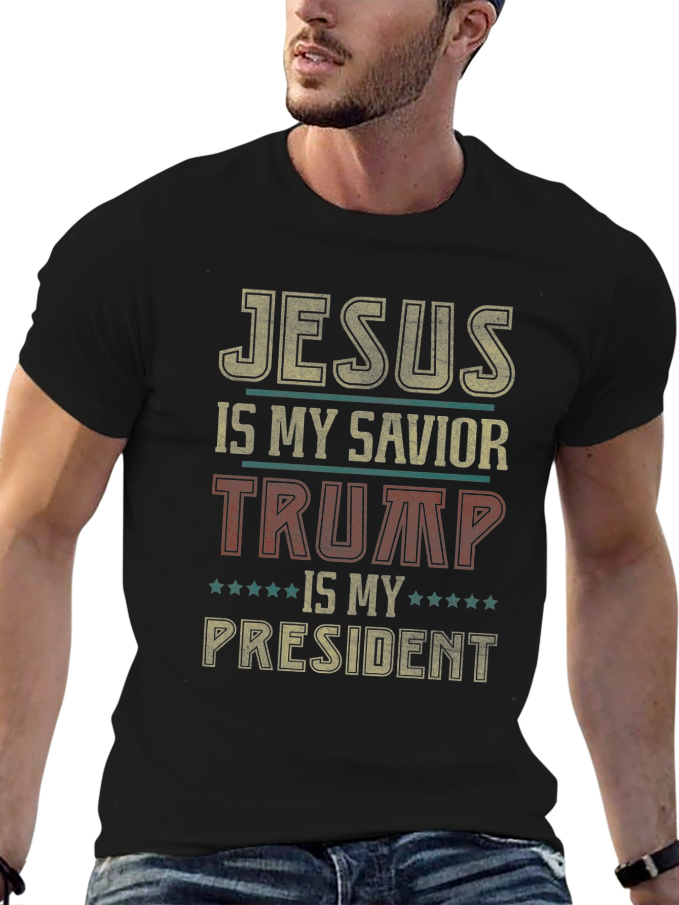 Jesus My Savior Trump My President T-Shirt