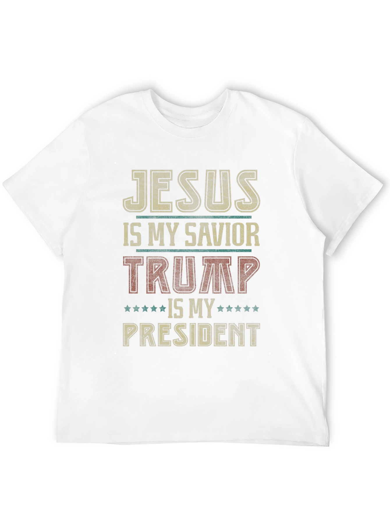 Jesus My Savior Trump My President T-Shirt