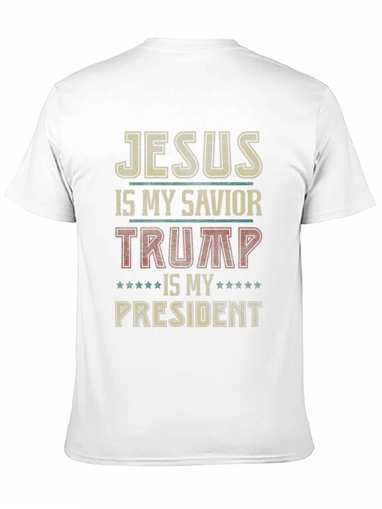 Jesus My Savior Trump My President T-Shirt