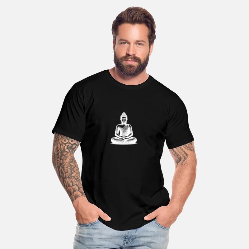 Yoga Buddha Enlightenment Meditation Tattoo Style