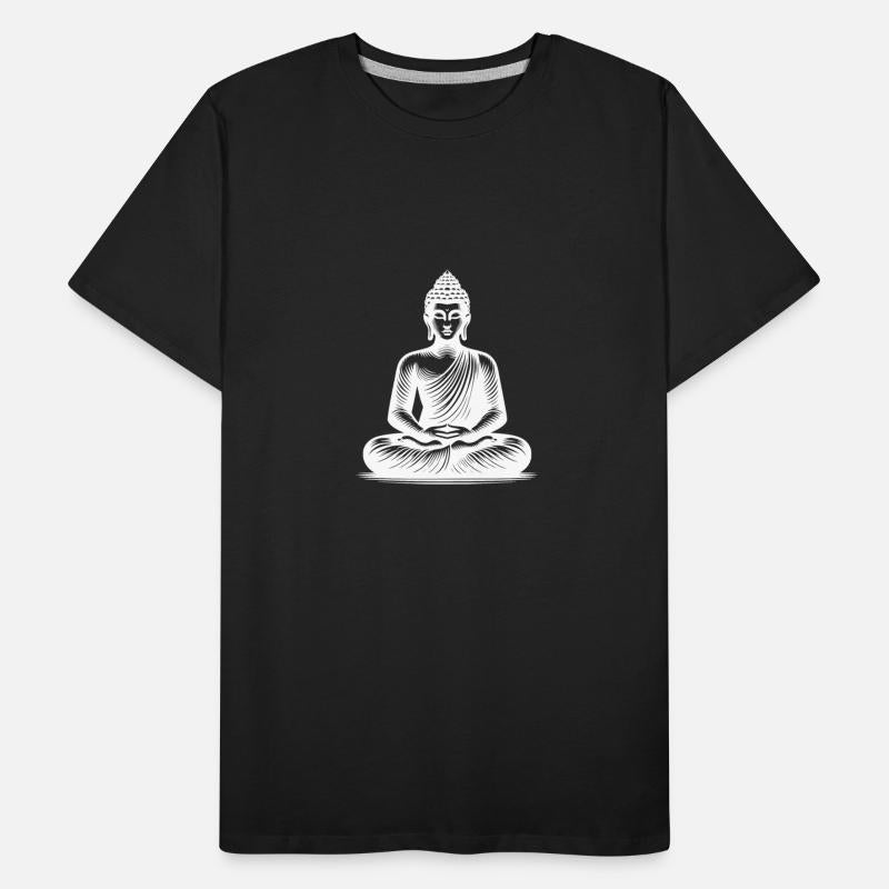Yoga Buddha Enlightenment Meditation Tattoo Style