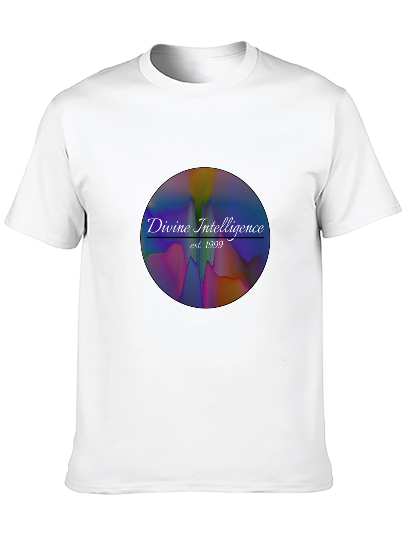 Divine Intelligence Black T-Shirt - Retro 1999 Design