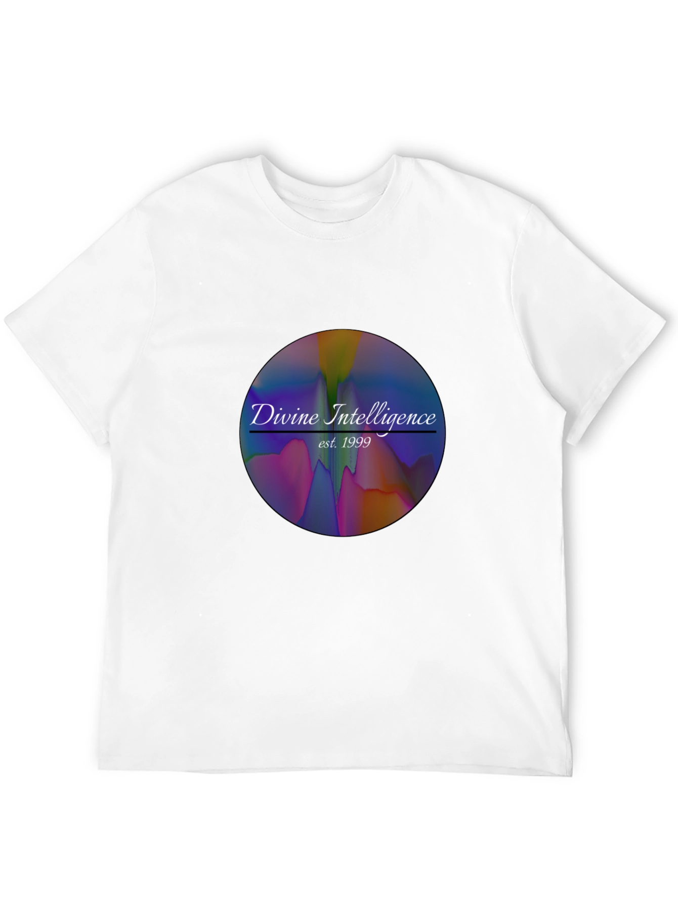 Divine Intelligence Black T-Shirt - Retro 1999 Design