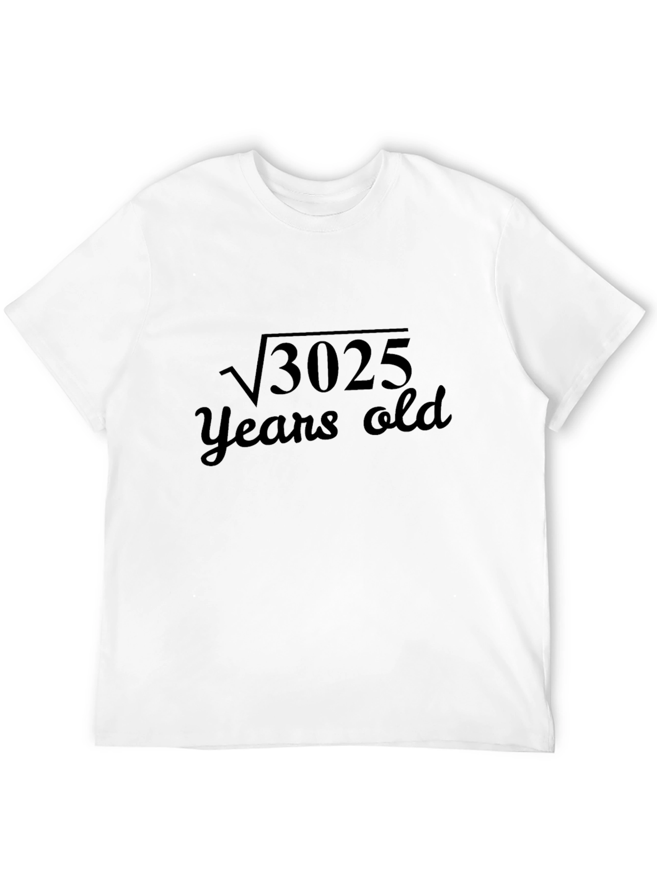 Funny Math 55th Birthday T-Shirt