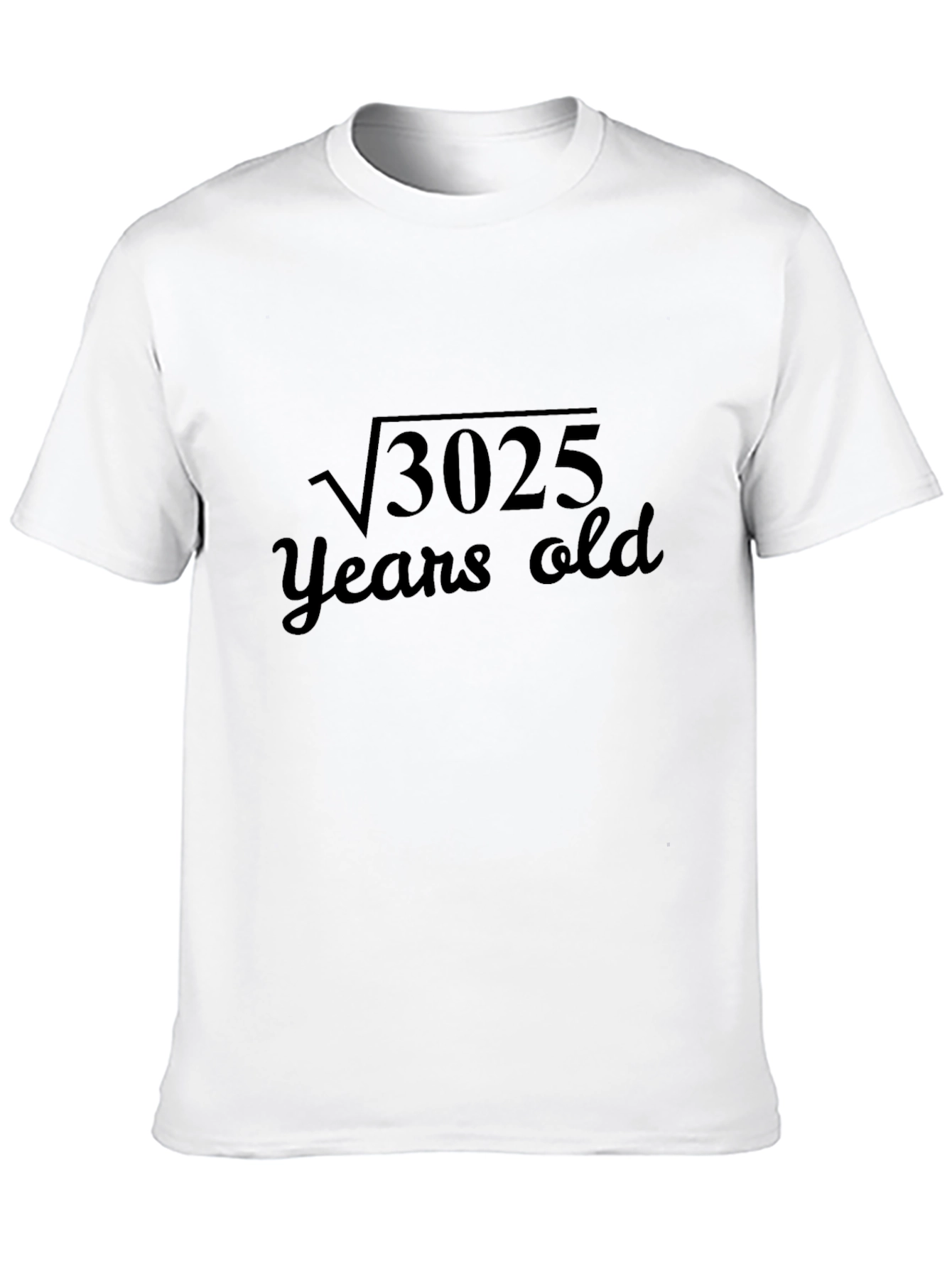 Funny Math 55th Birthday T-Shirt