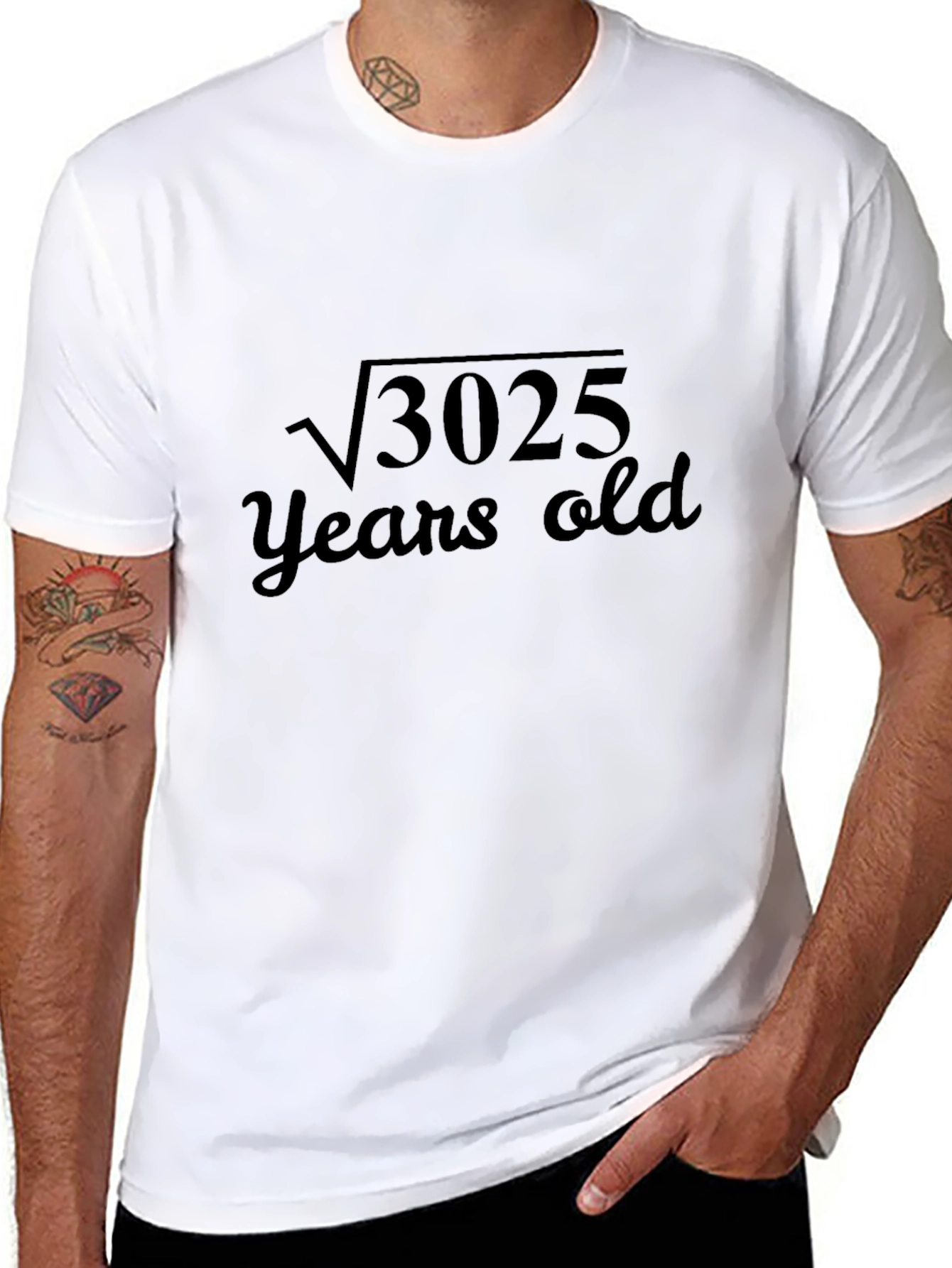 Funny Math 55th Birthday T-Shirt