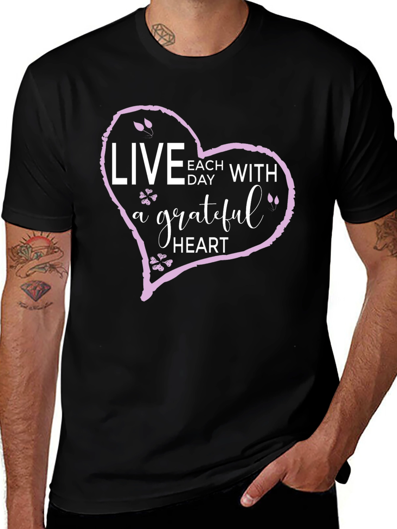 Grateful Heart Graphic T-Shirt