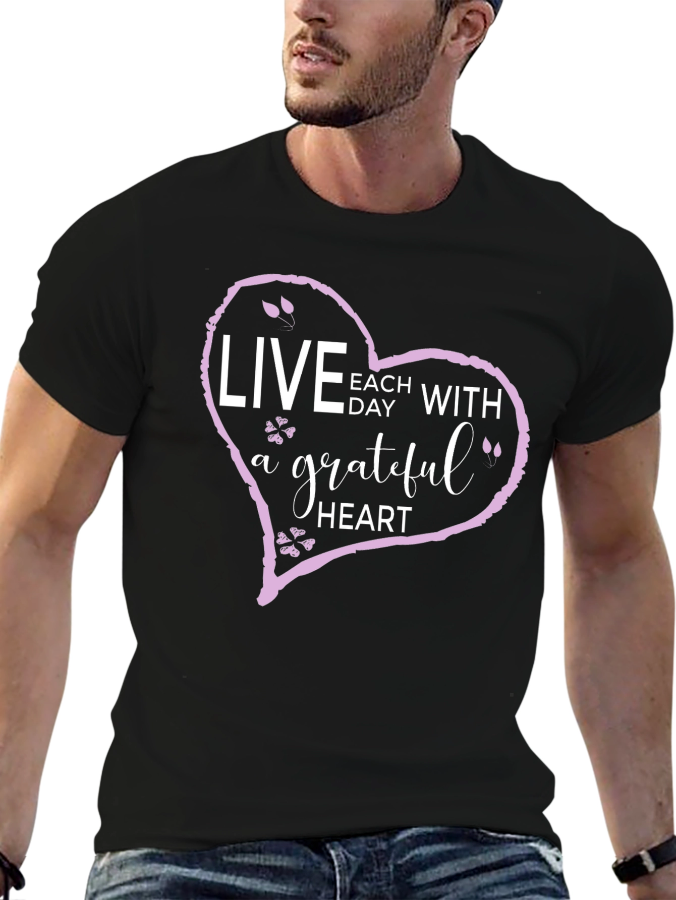 Grateful Heart Graphic T-Shirt