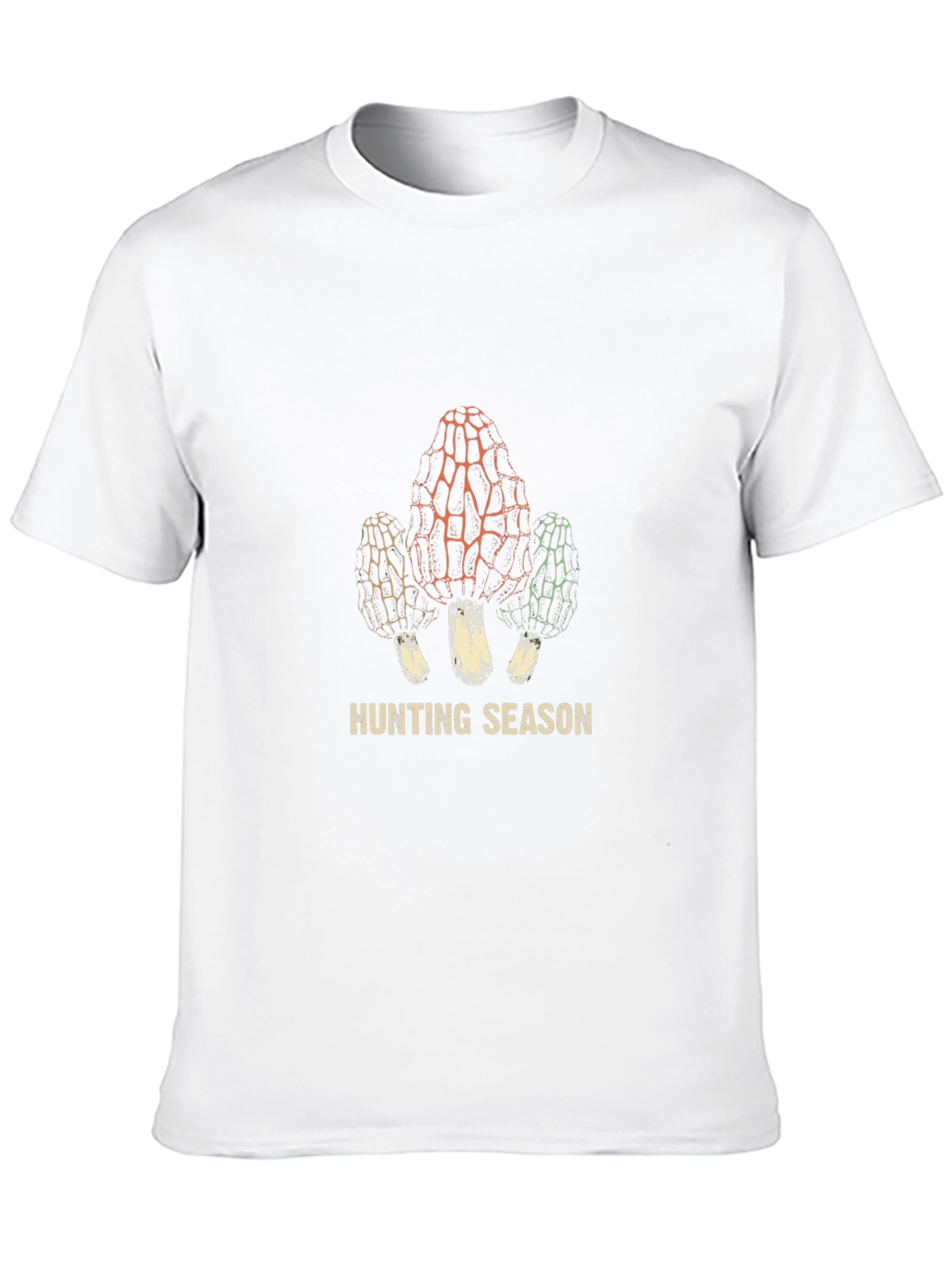 Hunting Season Morel Mushroom Graphic Tee