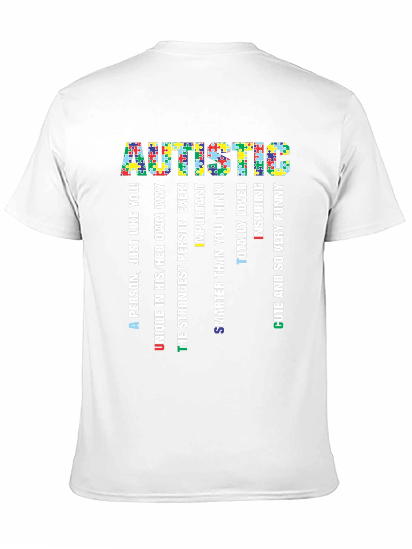 Autistic Awareness T-Shirt - Inspiring & Cute Design