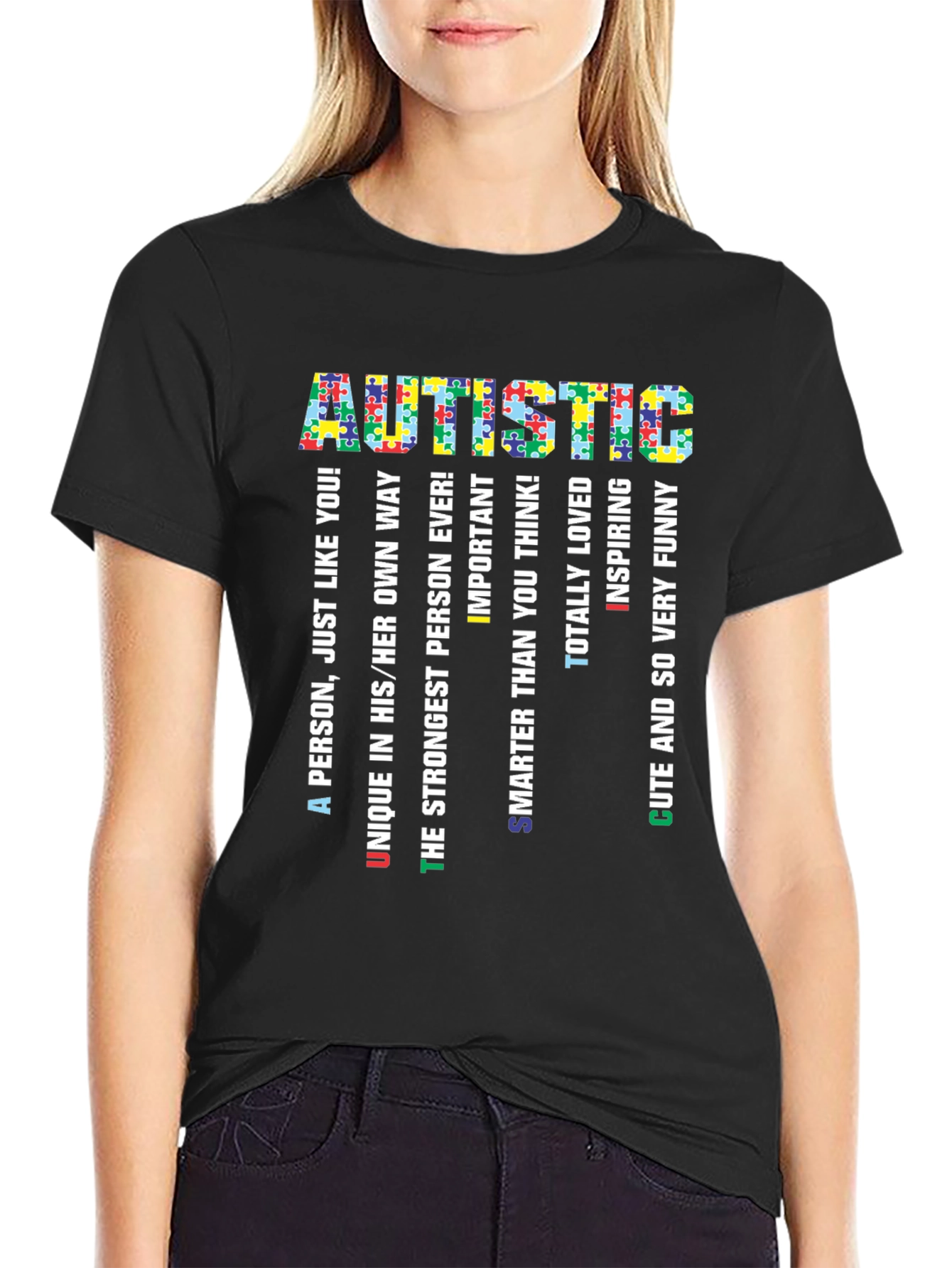 Autistic Awareness T-Shirt - Inspiring & Cute Design