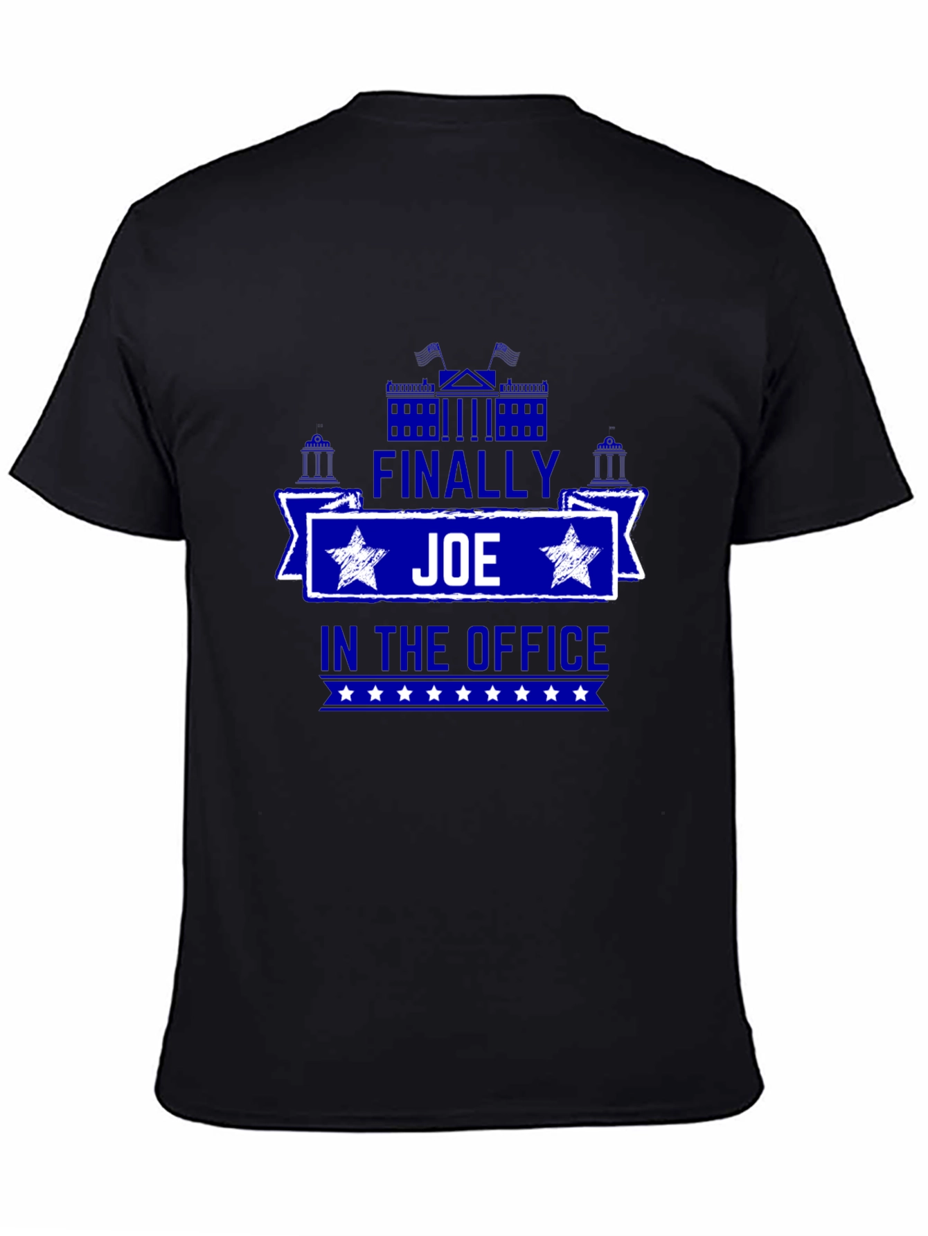 Finally Joe In the Office Black T-Shirt