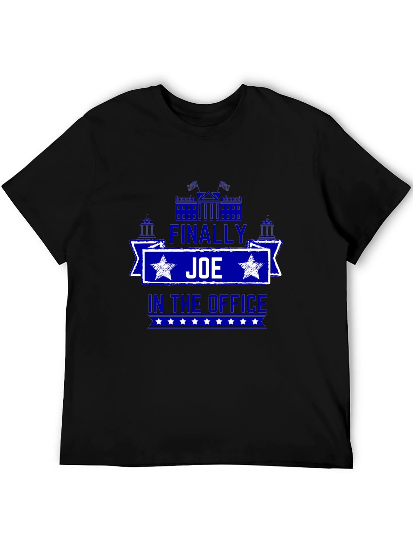 Finally Joe In the Office Black T-Shirt