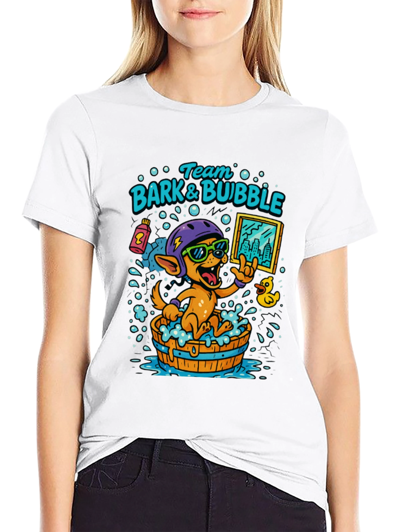 Team Bark & Bubble T-Shirt