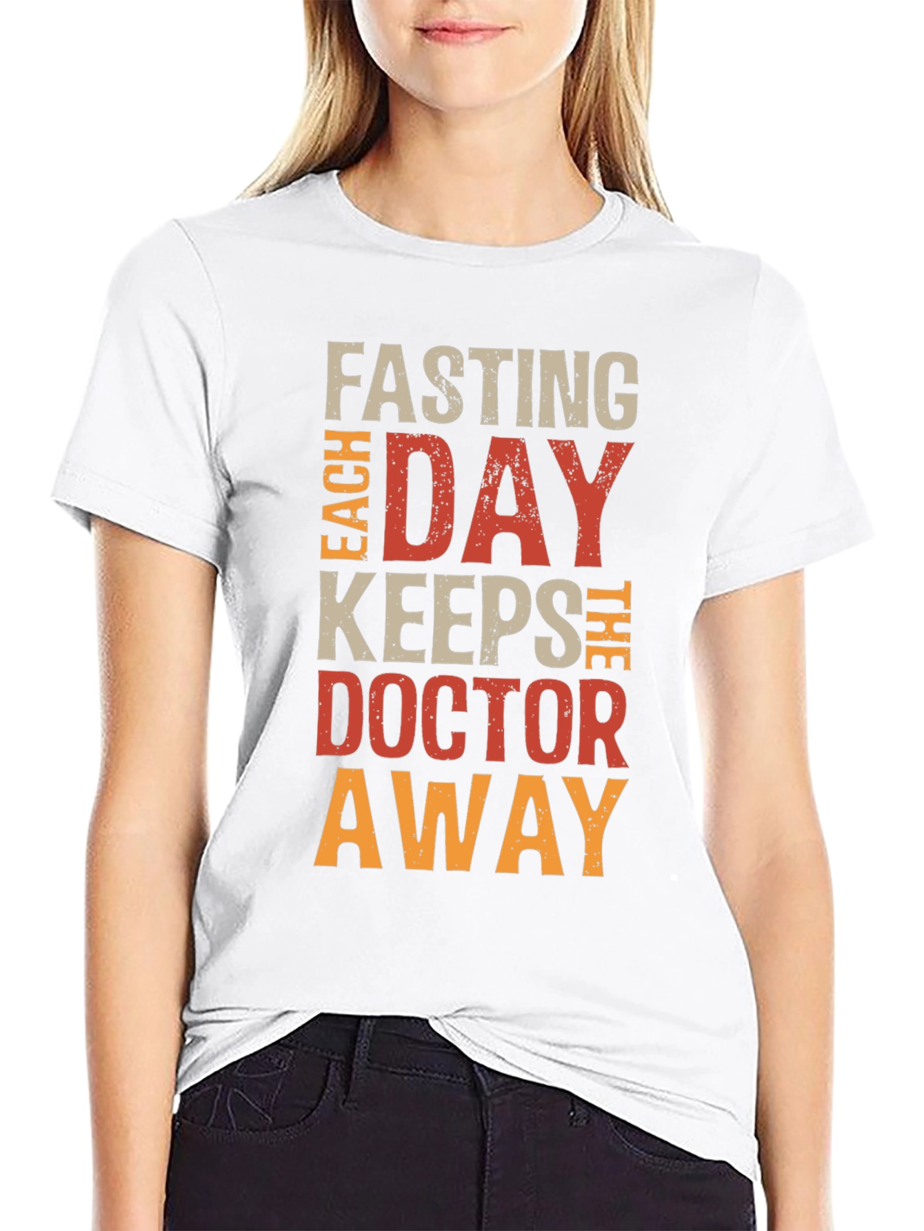Fasting T-Shirt: Each Day Keeps Doctor Away