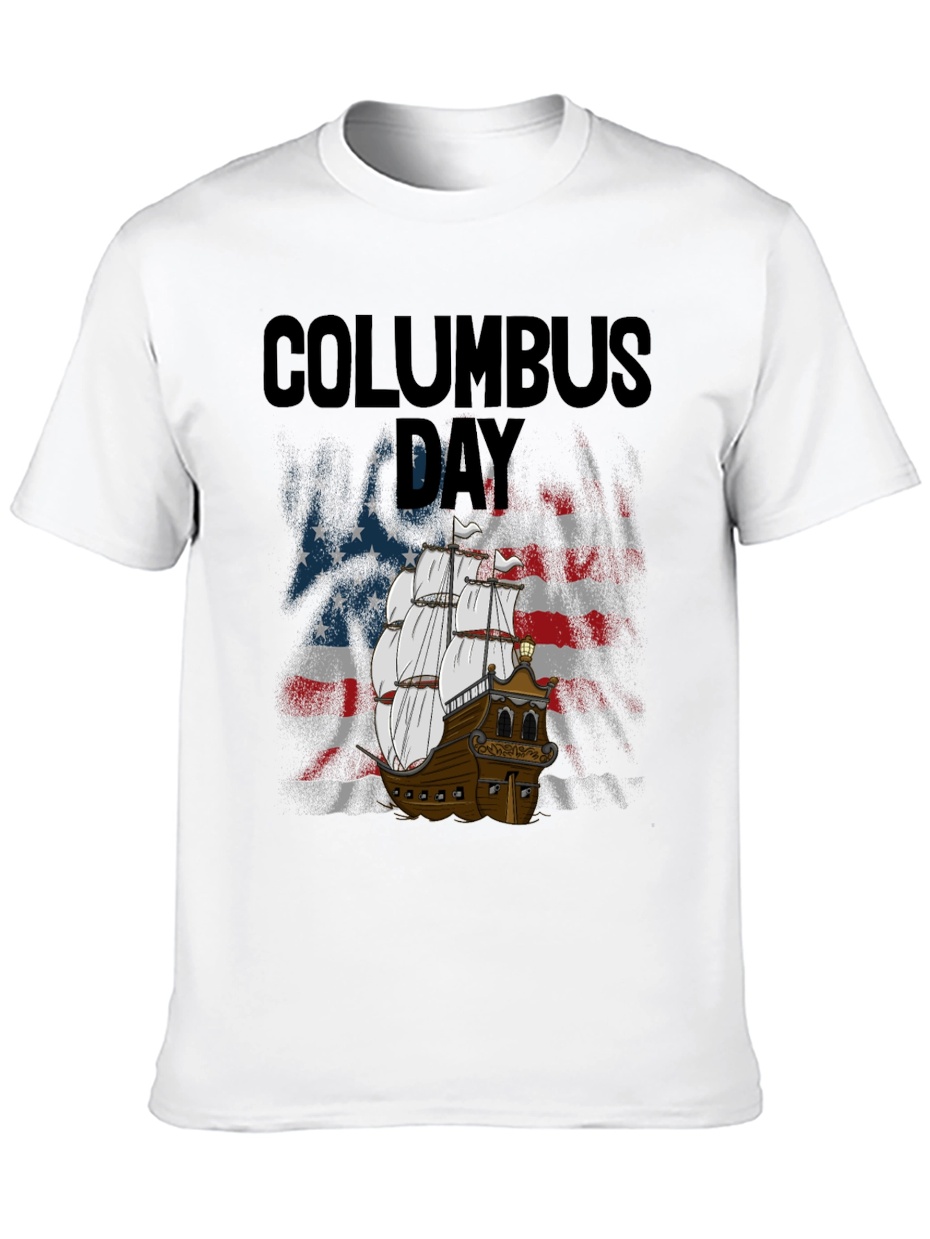 Columbus Day Ship T-Shirt