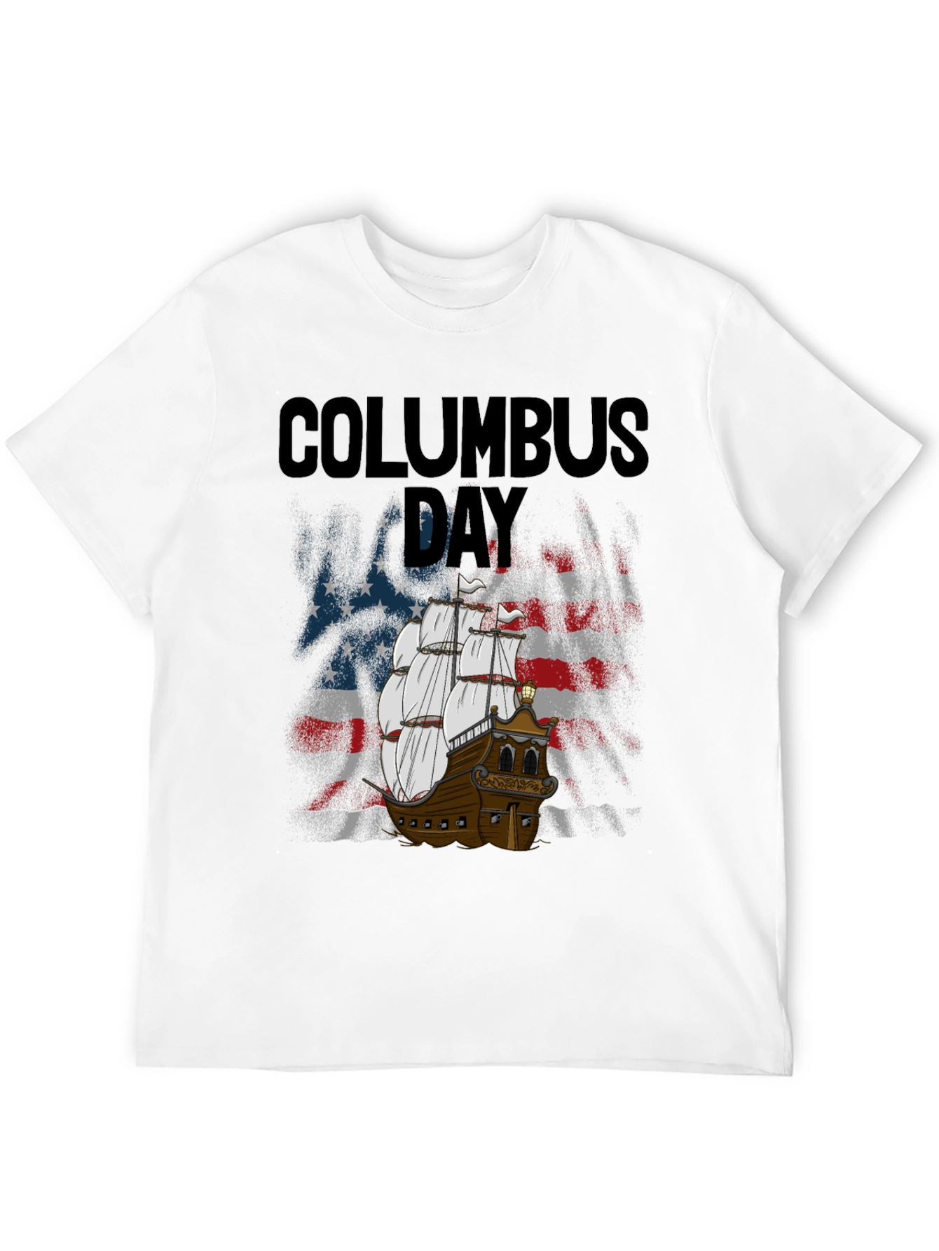 Columbus Day Ship T-Shirt