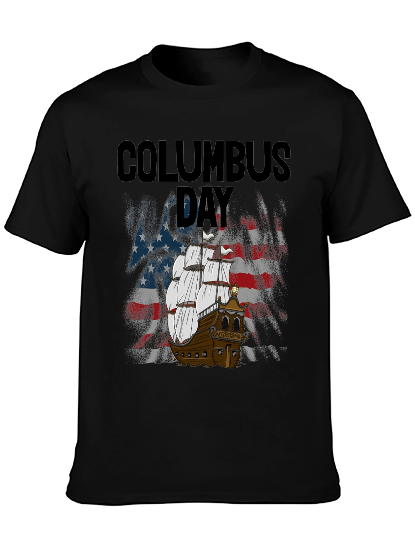 Columbus Day Ship T-Shirt