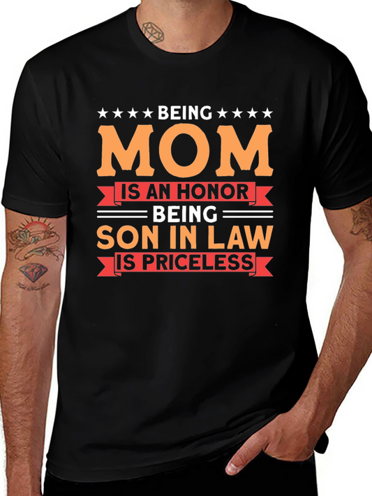 Being Mom Son-in-Law Graphic T-Shirt