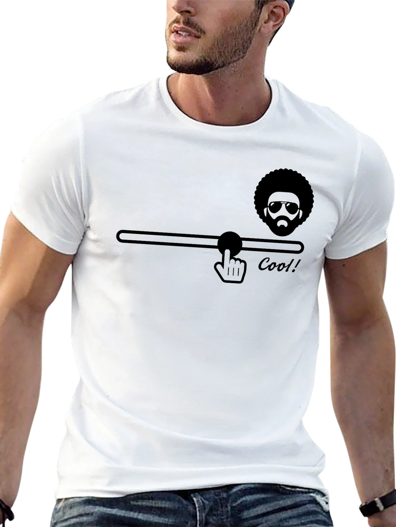 Cool Slider T-Shirt - Afro Graphic Tee