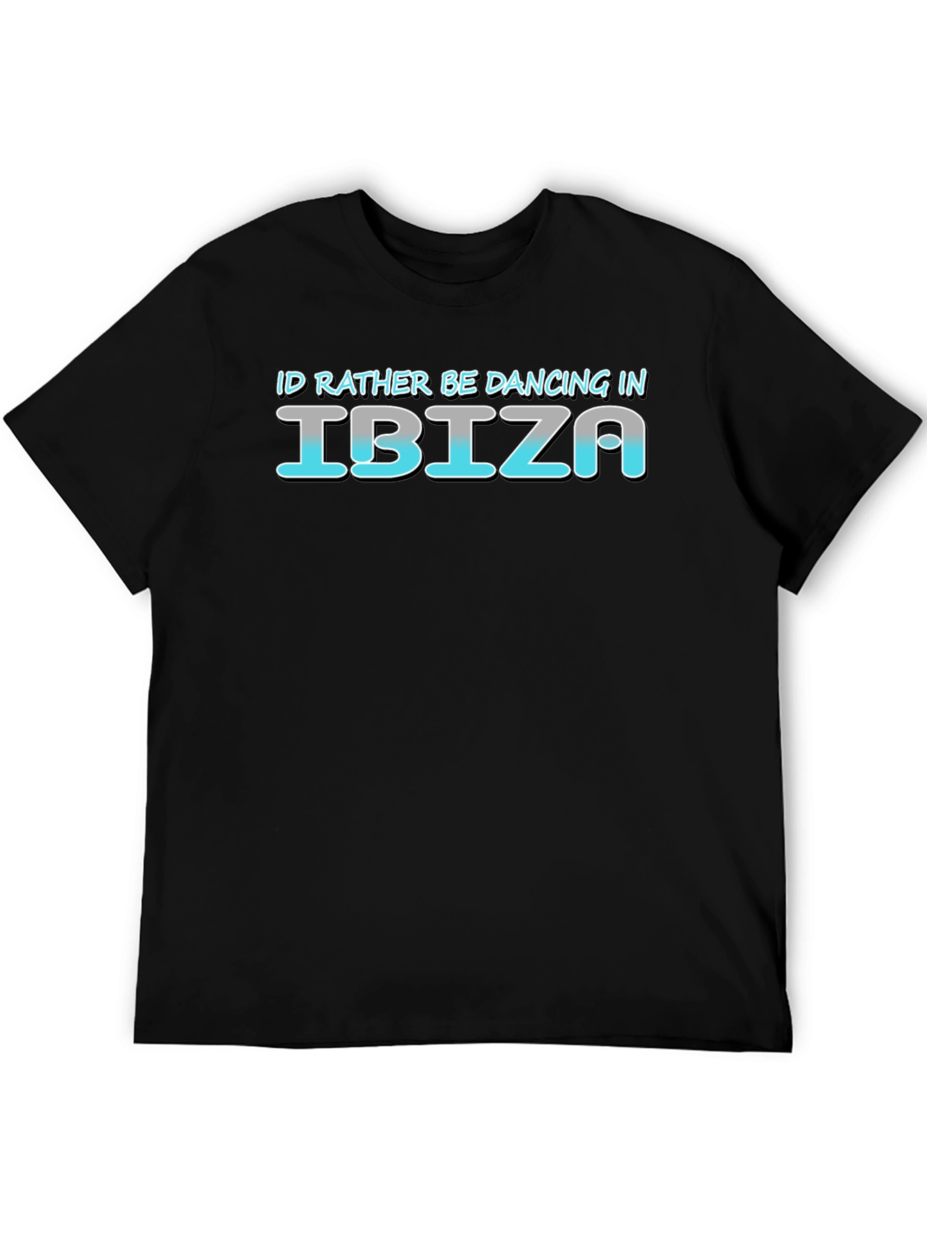 Ibiza Dancing T-Shirt - Mens Black Tee