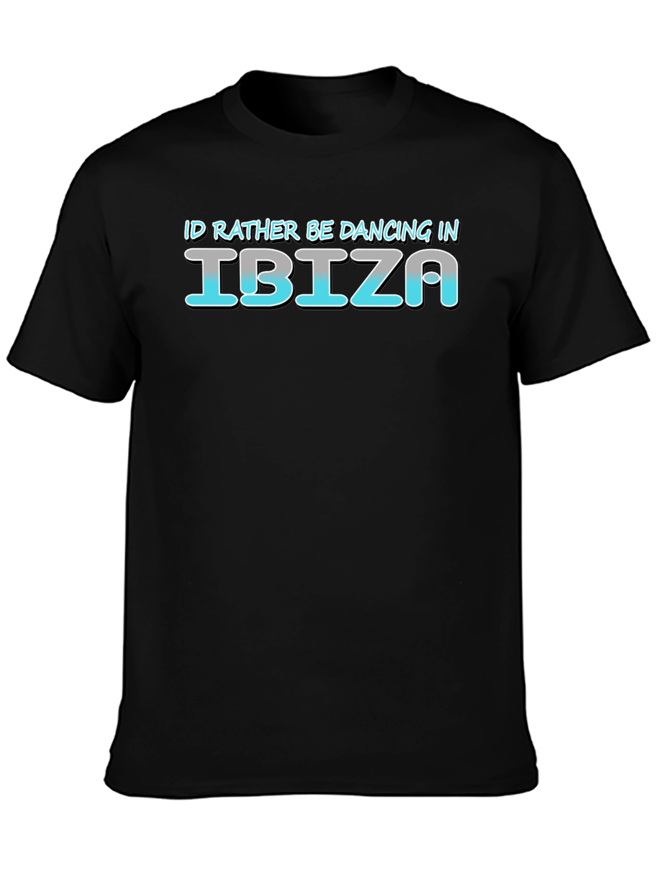 Ibiza Dancing T-Shirt - Mens Black Tee